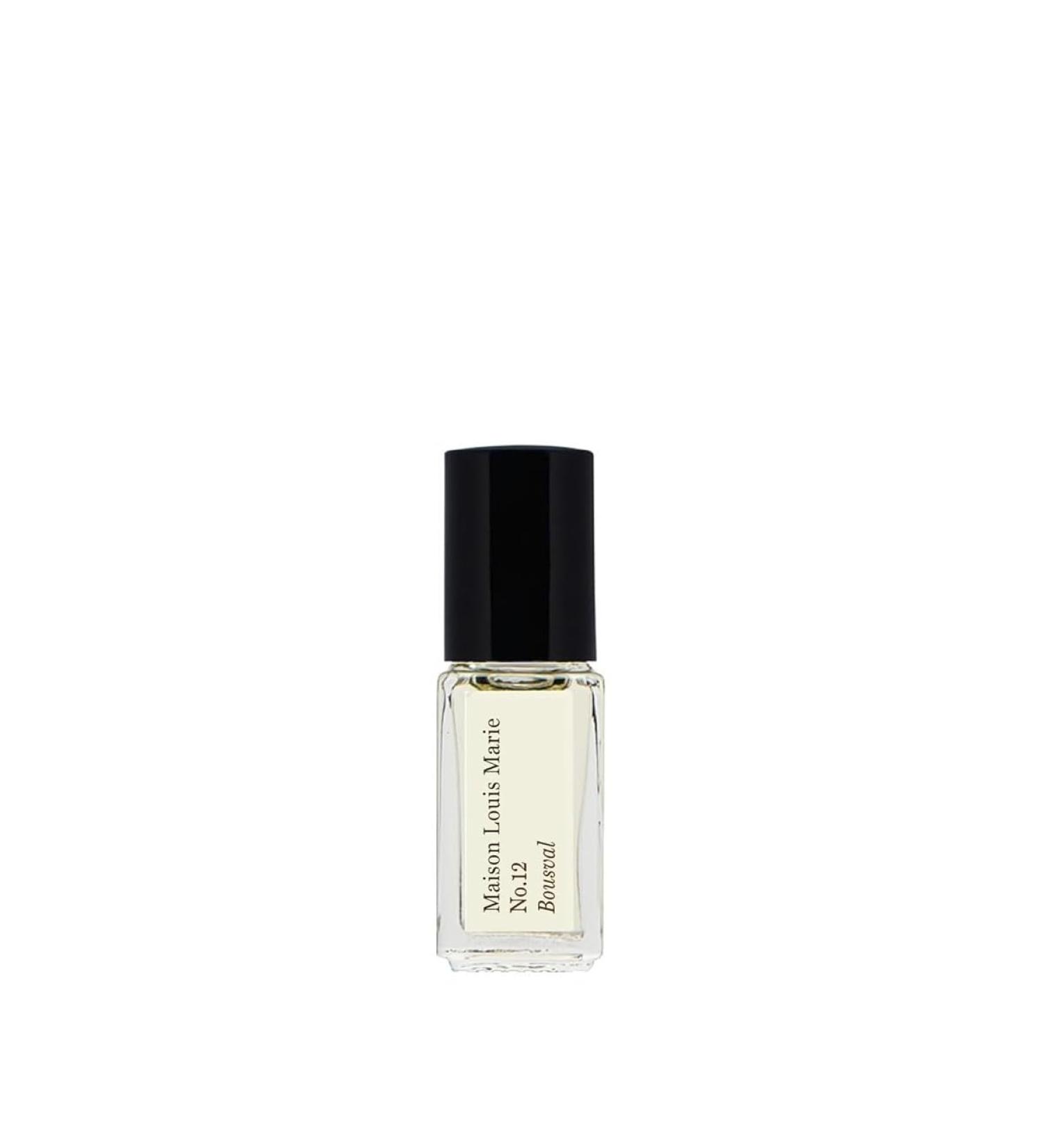 Maison Louis Marie - No.12 Bousval Natural Roll-On Perfume Oil Sample | Luxury Clean Beauty + Non-Toxic Fragrance (0.1 fl oz | 3 ml) - Buy Online on GoSupps.com
