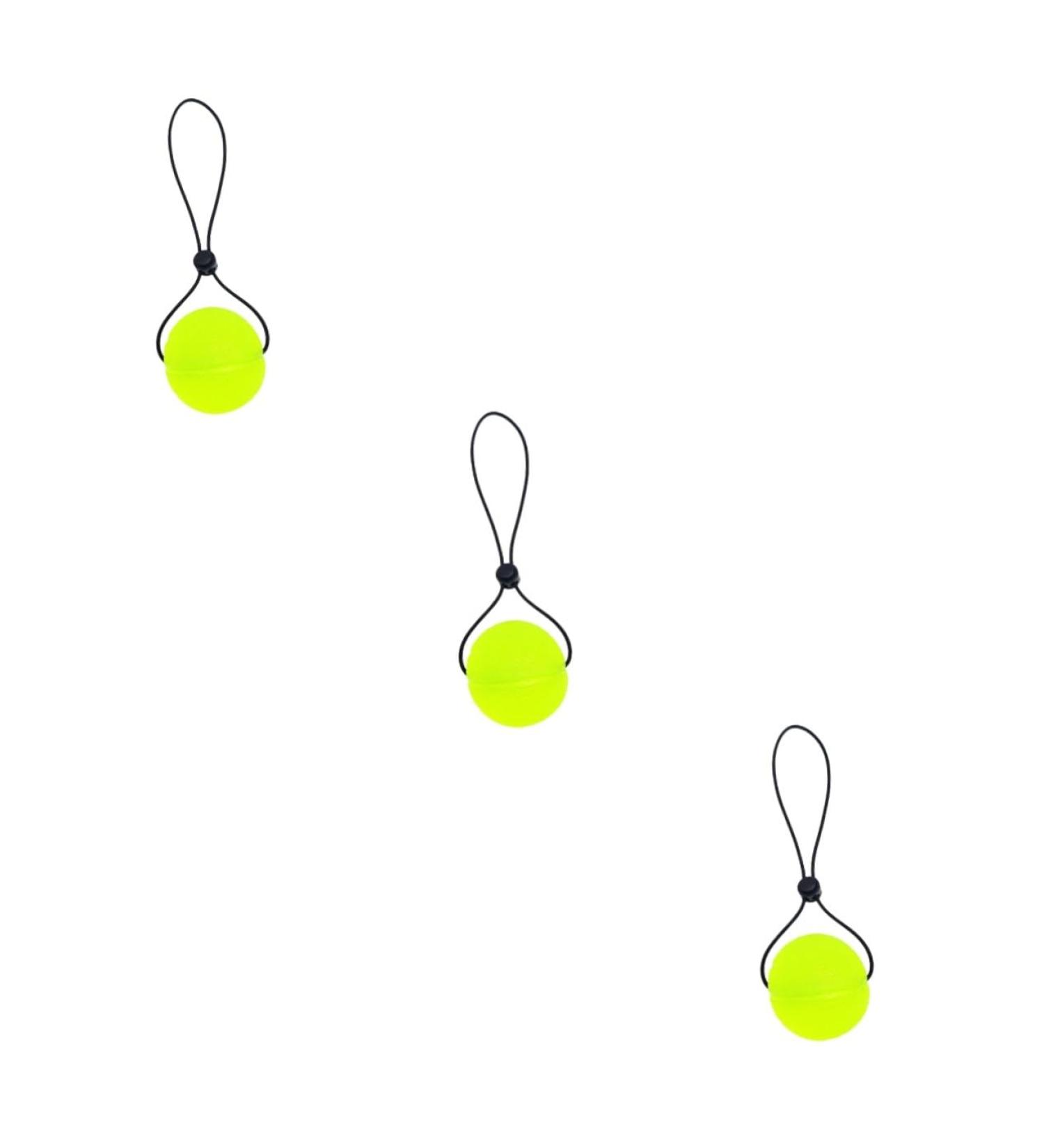 Buy Homsfou Fitness Equipment - 3-Stage Handle Ball & Finger Training Device | Strengthen Grip & Improve Hand Power - TPE 20x5cm - Set of 3 Yellow - Buy Online on GoSupps.com