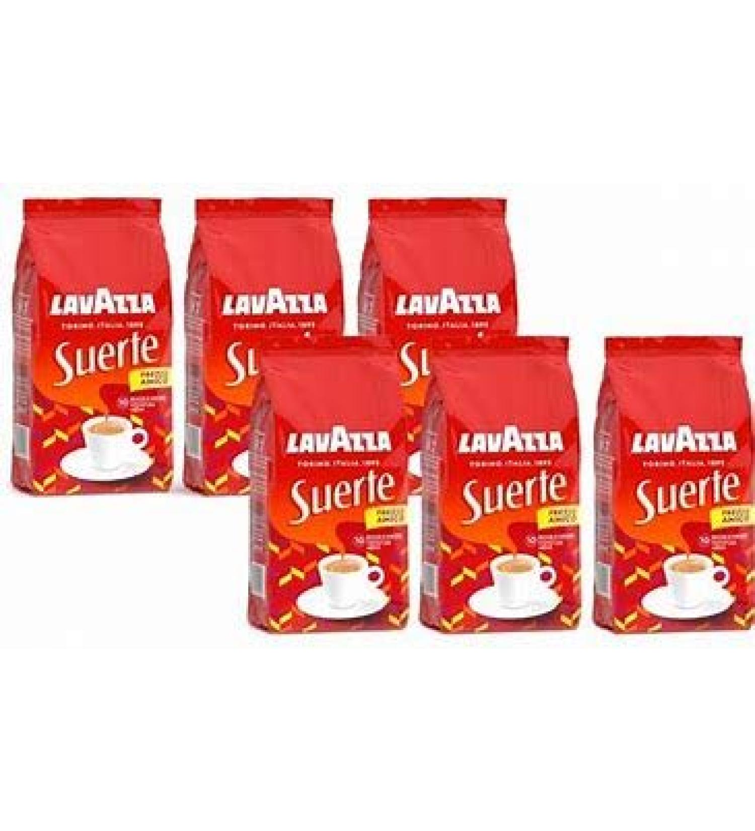 Lavazza Suerte Caf Bo te de 6 x 1000 g - Buy Online on GoSupps.com