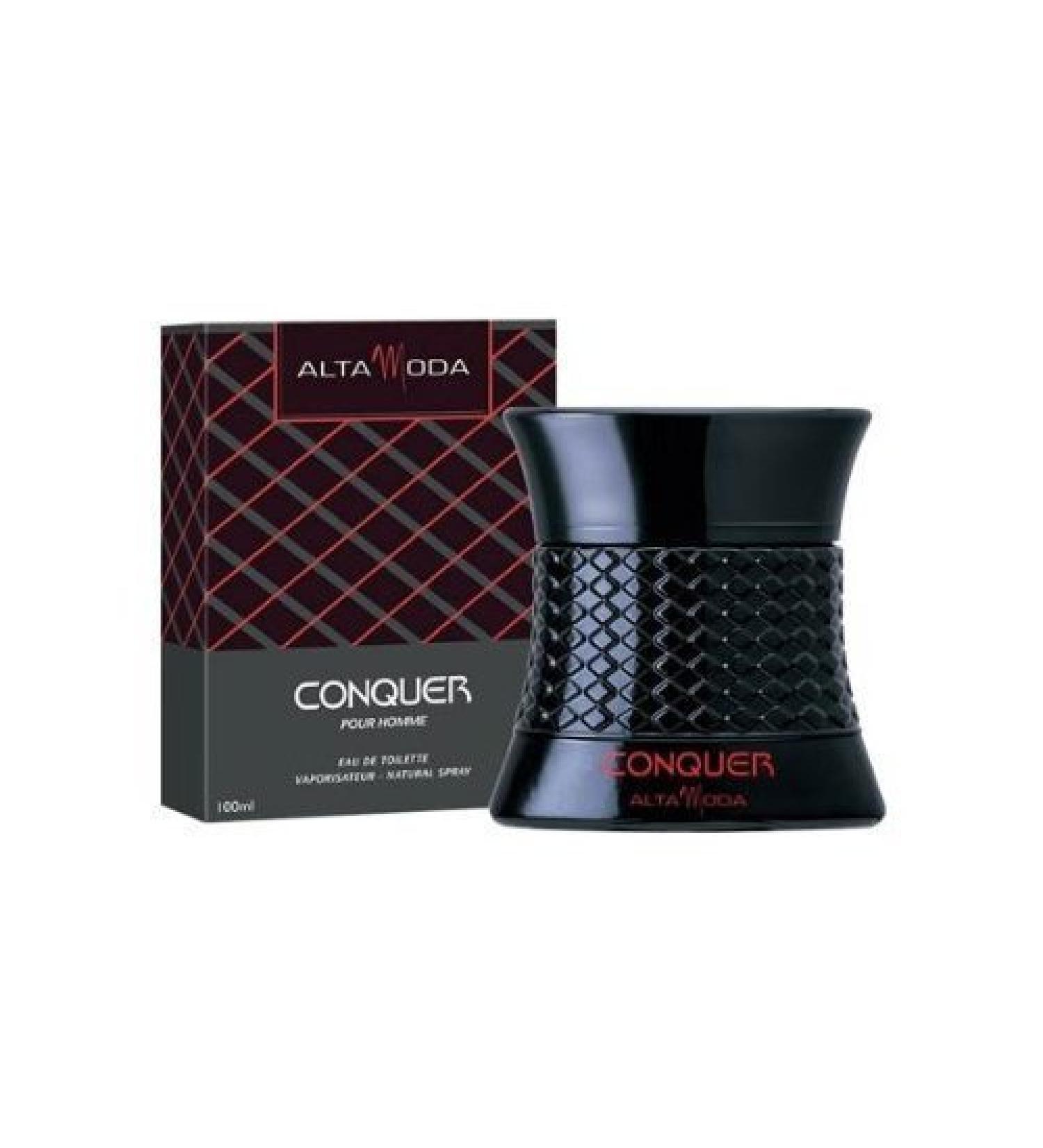 CONQUER POUR HOMME BY ALTA MODA COLOGNE FOR MEN 3.3 OZ / 100 ML EAU DE TOILETTE SPRAY