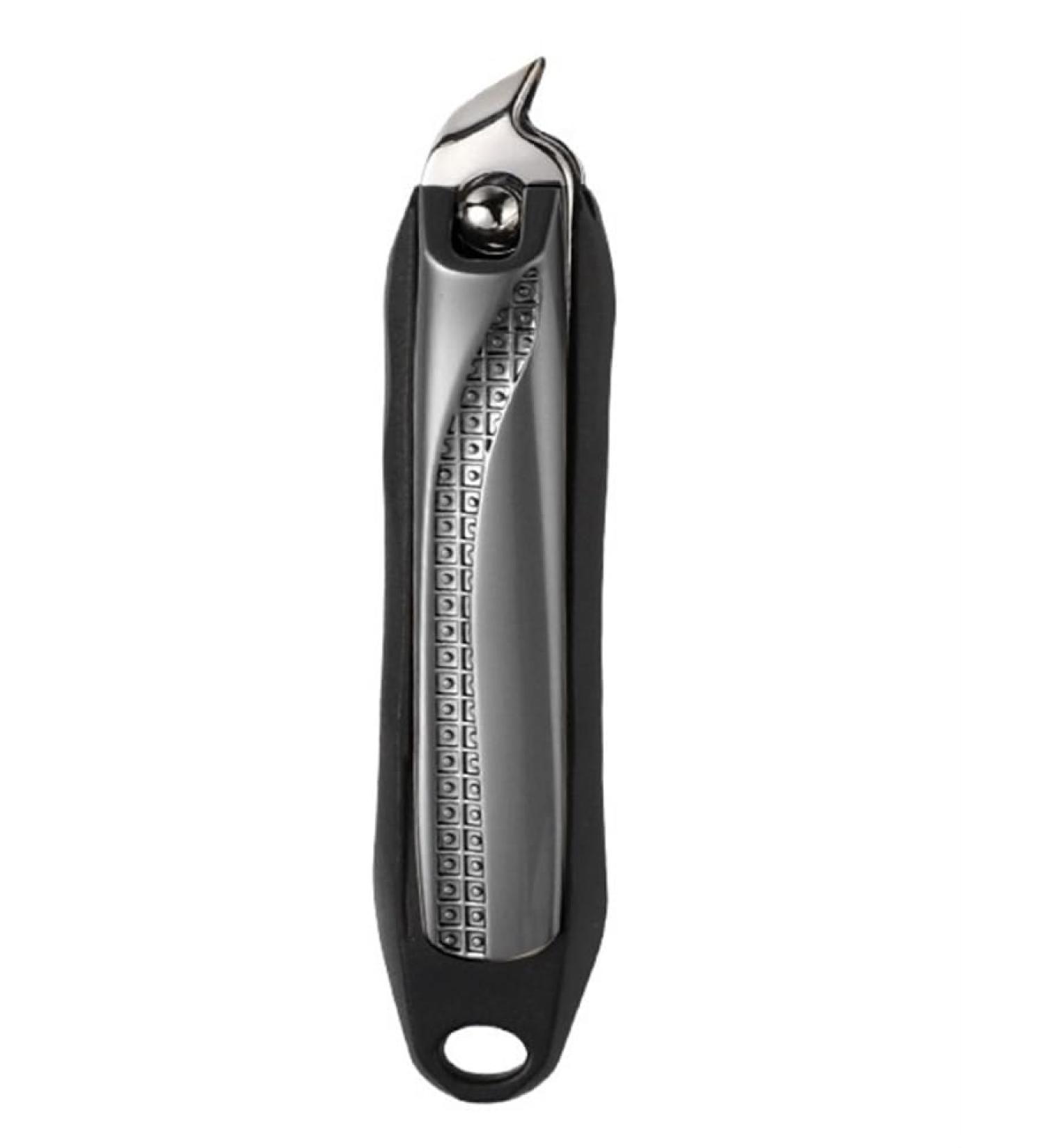1Pc Anti-Splash Stainless Steel Nail Clipper Manicure Trimmer Nail Cutter Scissors Flat Diagonal Nail Clipper Pedicure Nail Tool (Color : Black Bevel) - Buy Online on GoSupps.com