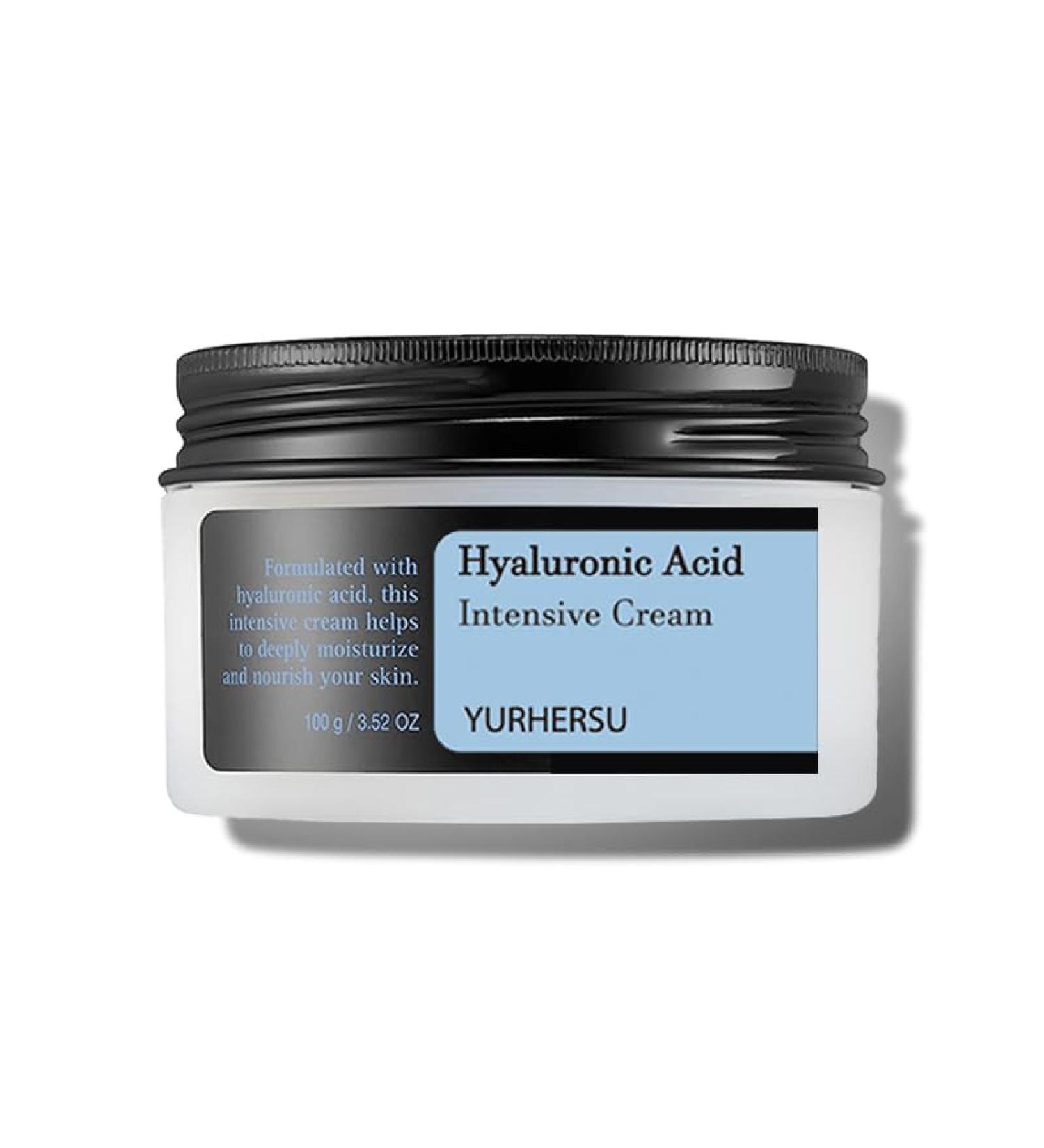 Cr me pour le visage l'acide hyaluronique - Soin hydratant avec vitamine C E & B3 - Cr me anti- ge apaisante pour peaux s ches et sensibles - 100 ml - Absorption rapide uniquement pour l'Autriche - Buy Online on GoSupps.com
