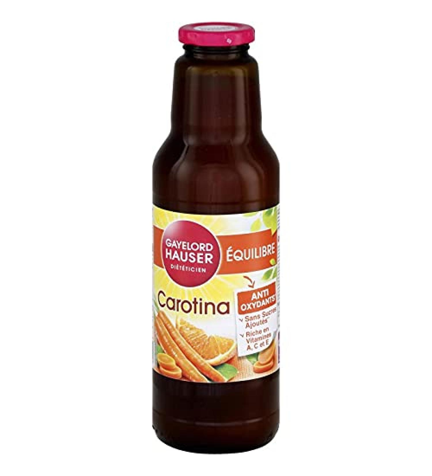 GAYELORD HAUSER - Boisson Carotina 75Cl - Lot De 4 - Buy Online on GoSupps.com