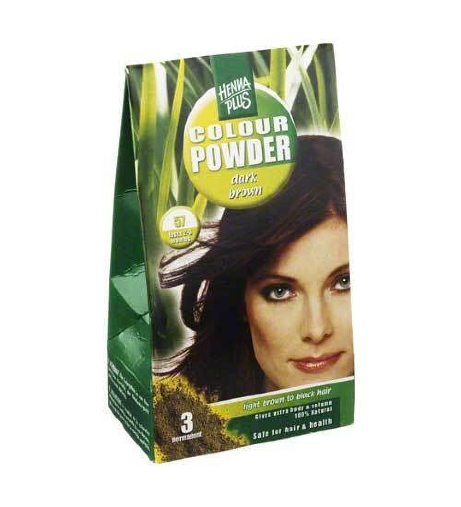 HENNAPLUS Colour Powder dark brown 57 100 g