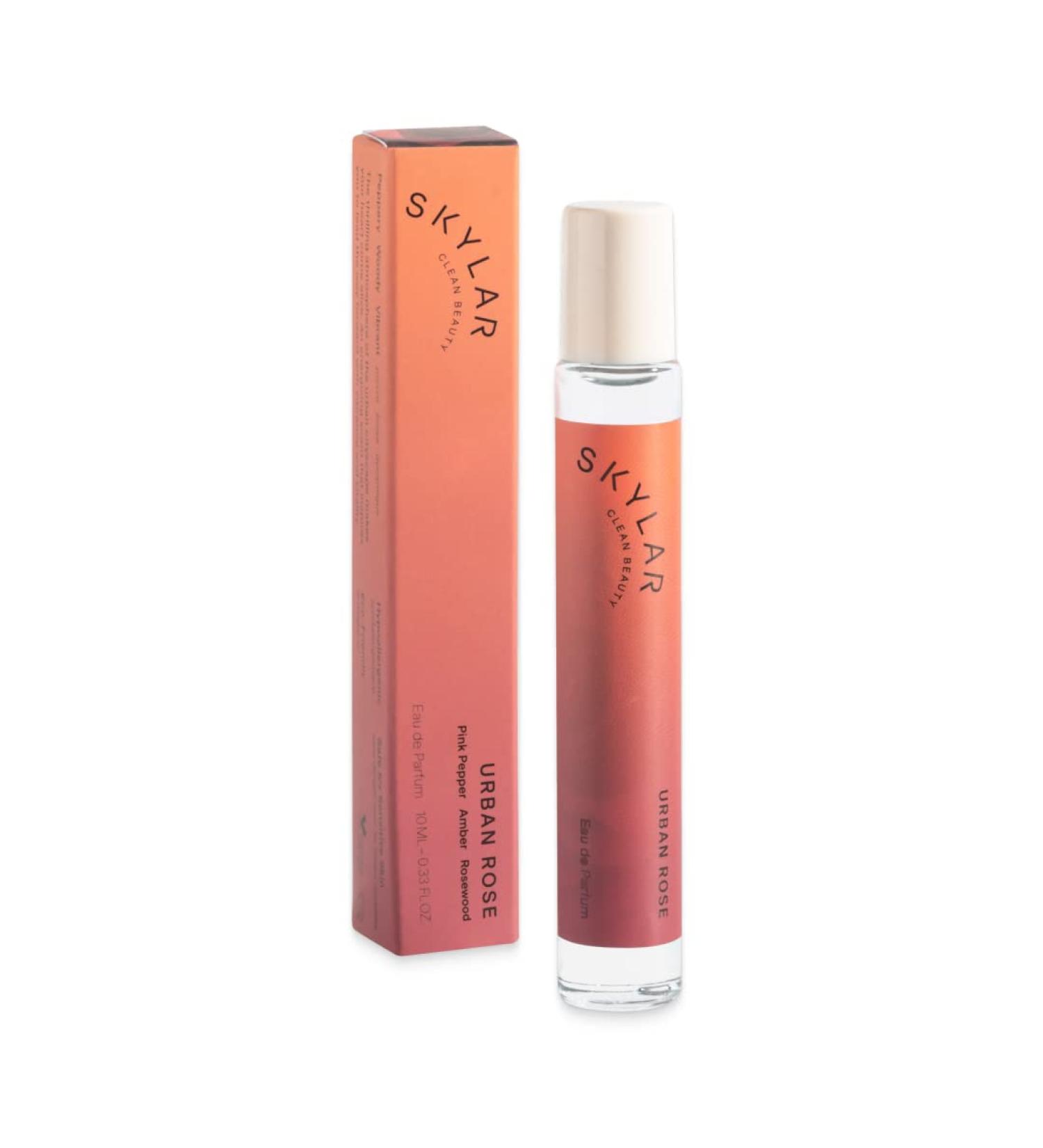 Skylar Urban Rose Eau de Parfum-Hypoallergenic & Clean Perfume for Women & Men Vegan & Safe for Sensitive Skin-Spicy Floral Perfume with Notes of Pink Pepper Amber & Rosewood 10mL /0.33 Fl oz - Buy Online on GoSupps.com