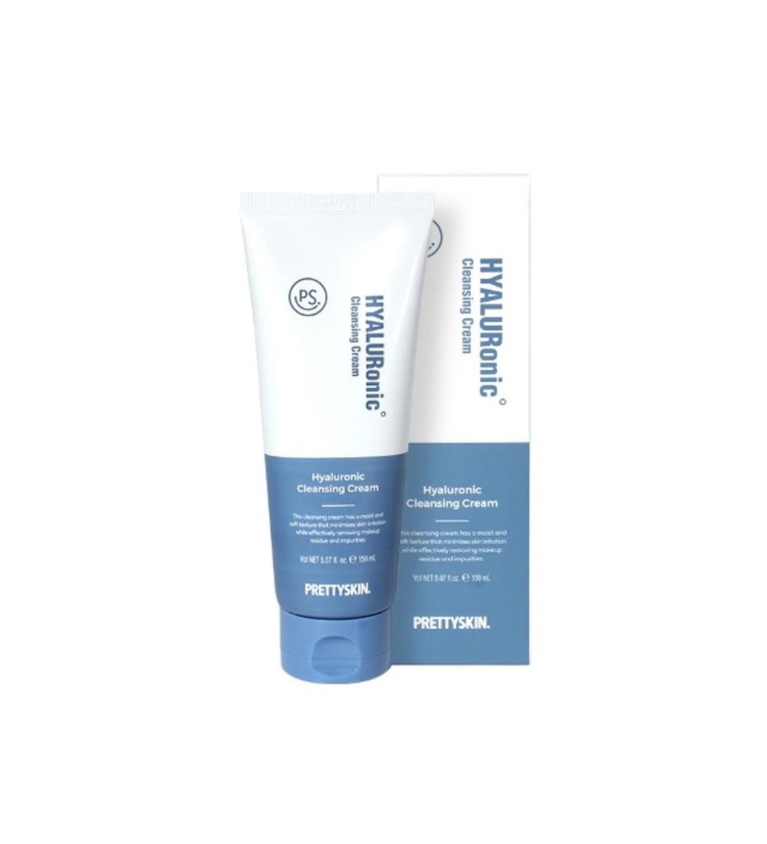 PRETTYSKIN Gentle and Moisturizing Cleansing Cream - Makeup remover - Sensitive Skin Friendly 5.07fl.oz.(150ml) - Buy Online on GoSupps.com