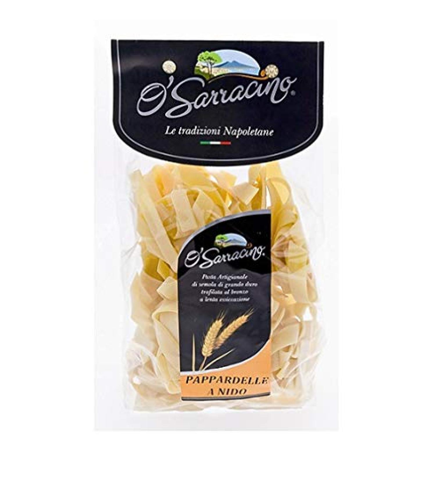 O' sarracino O' sarracino Pappardelle a nido pasta typical Neapolitan artisan 500g