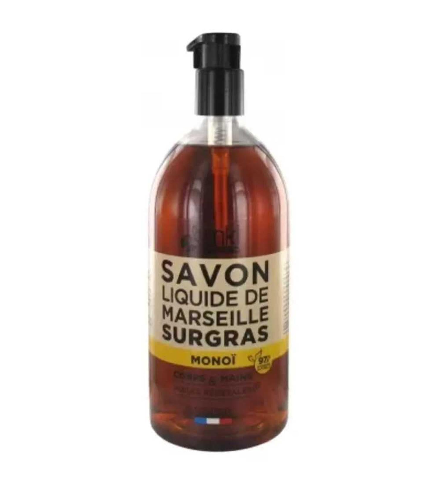 MKL Green Nature Marseille Liquid Soap Argan Oil Monoi Oil 1 L