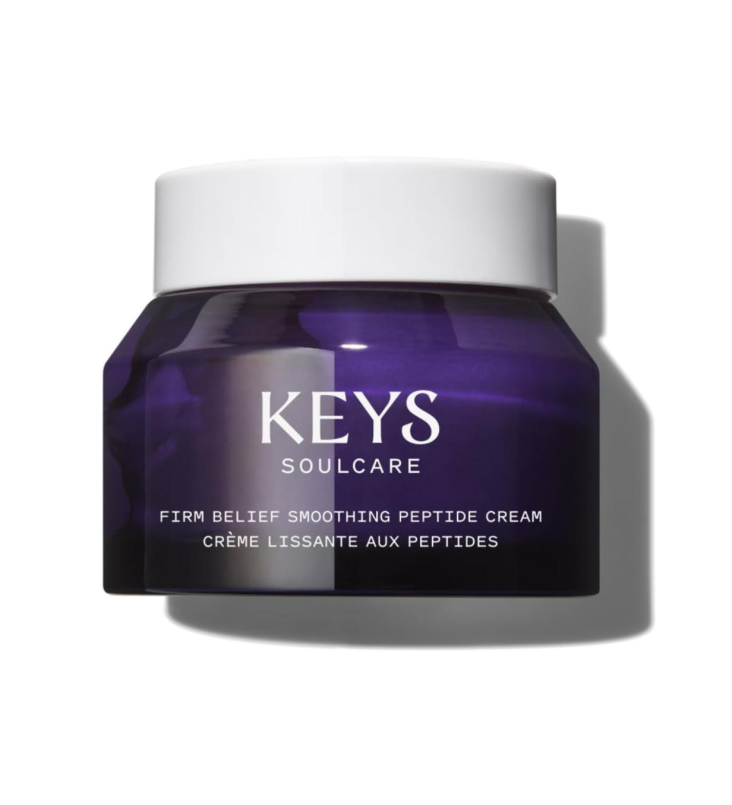 Keys Soulcare Firm Belief Smoothing Peptide Cream - Anti-Aging Vegan & Cruelty-Free Hydration 1.7 Oz (50ml - Buy Online on GoSupps.com