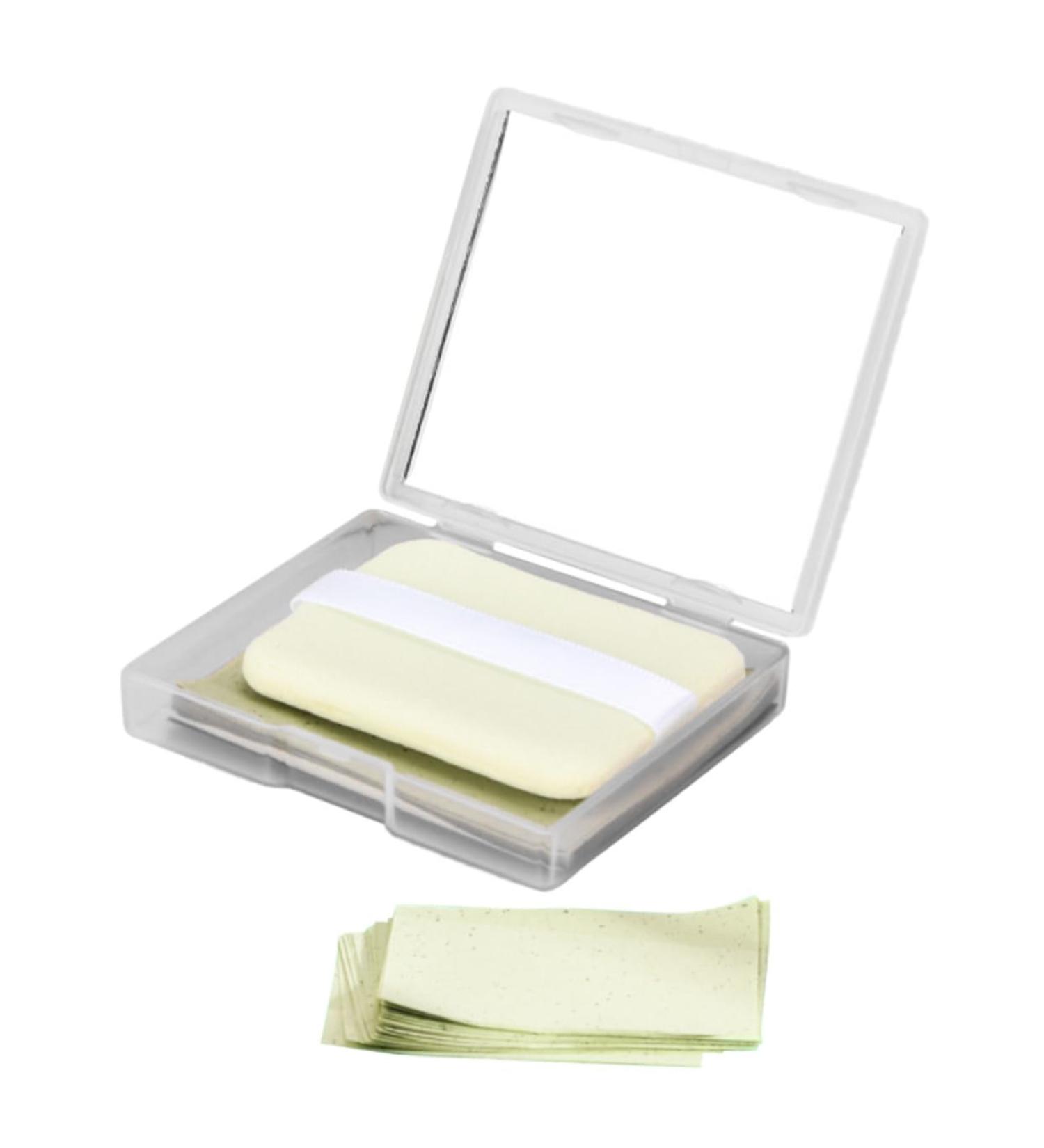 FOMIYES 1 Set Sheets Oil Blotting Paper Face Cleaning Paper Oil Control Film Face Cleaning Oil Paper Blotting Paper for Oily Saline Solution for Piercings Cleansing Paper Glass Make up - Buy Online on GoSupps.com