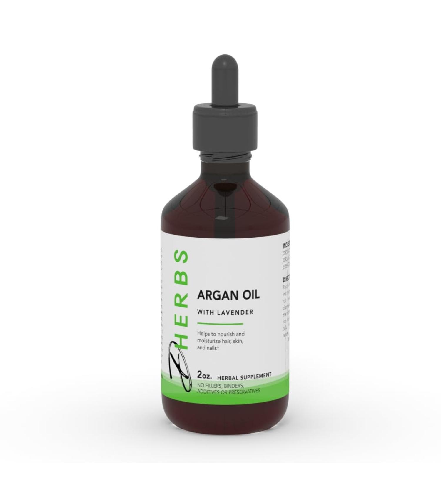 Dherbs Argan Oil With Lavender (2Oz) 2 Oz.
