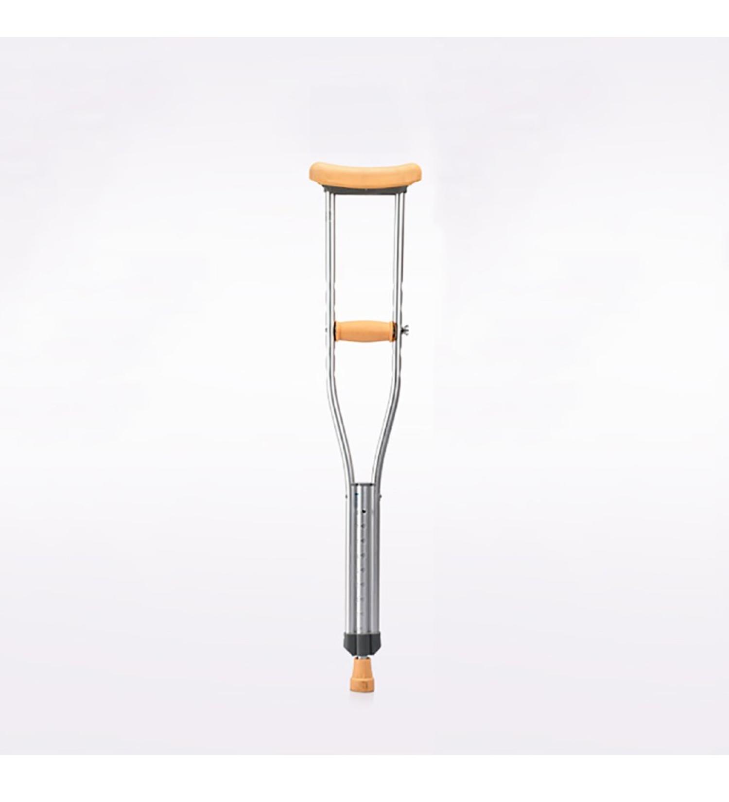 LINYUES Crutches for Adults Underarm Handicapped Crutches/Canes for Handicapped Persons with Adjustable Length of 103-150 Cm Great for Travel or Work Enda -1 - Buy Online on GoSupps.com