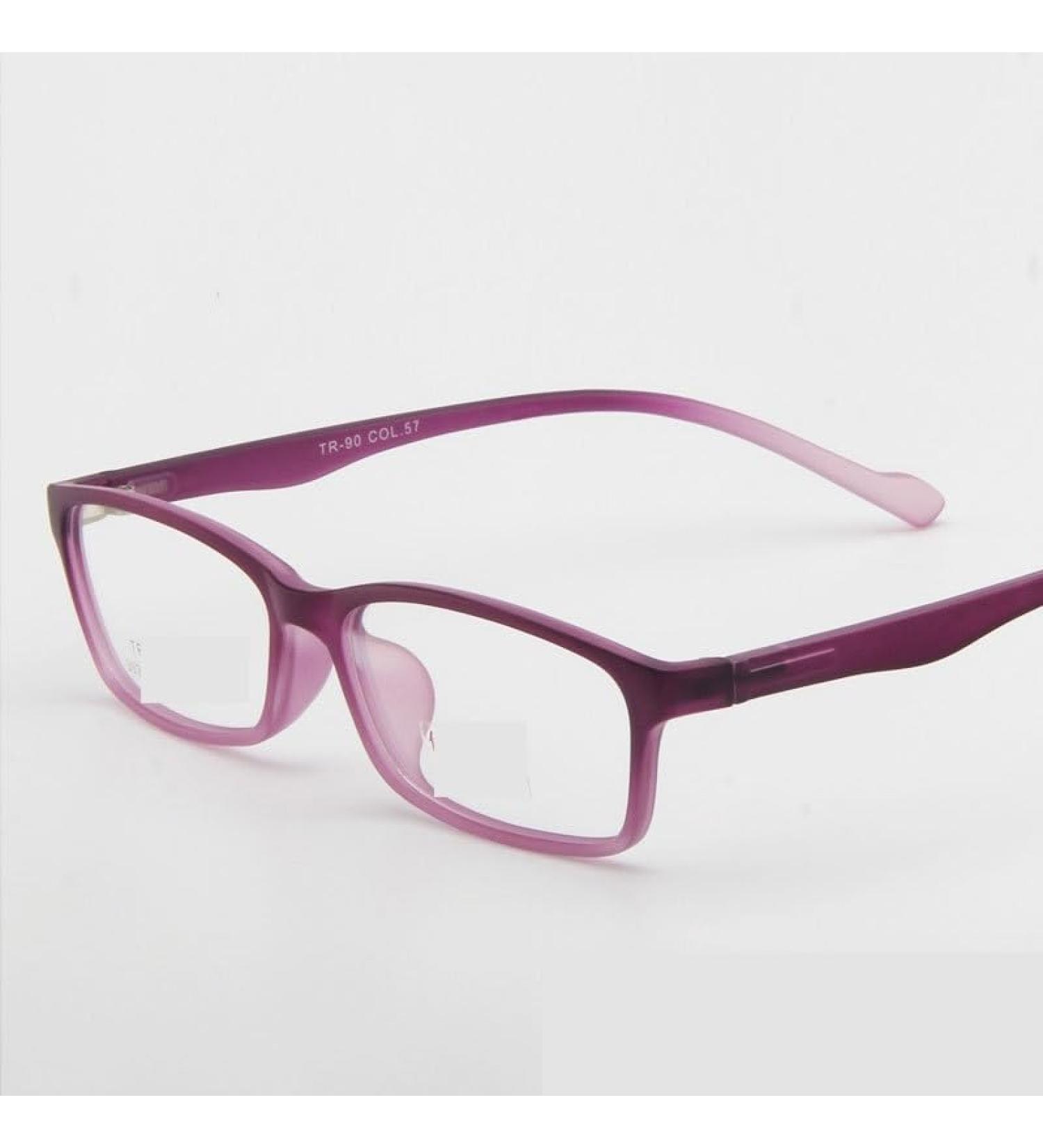 Parwana Anti-Blue Light HD Computer Reader Glasses - Classic Purple +350 Anti-UV Light Mirror Reading Glasses for Eye Protection - Buy Online on GoSupps.com