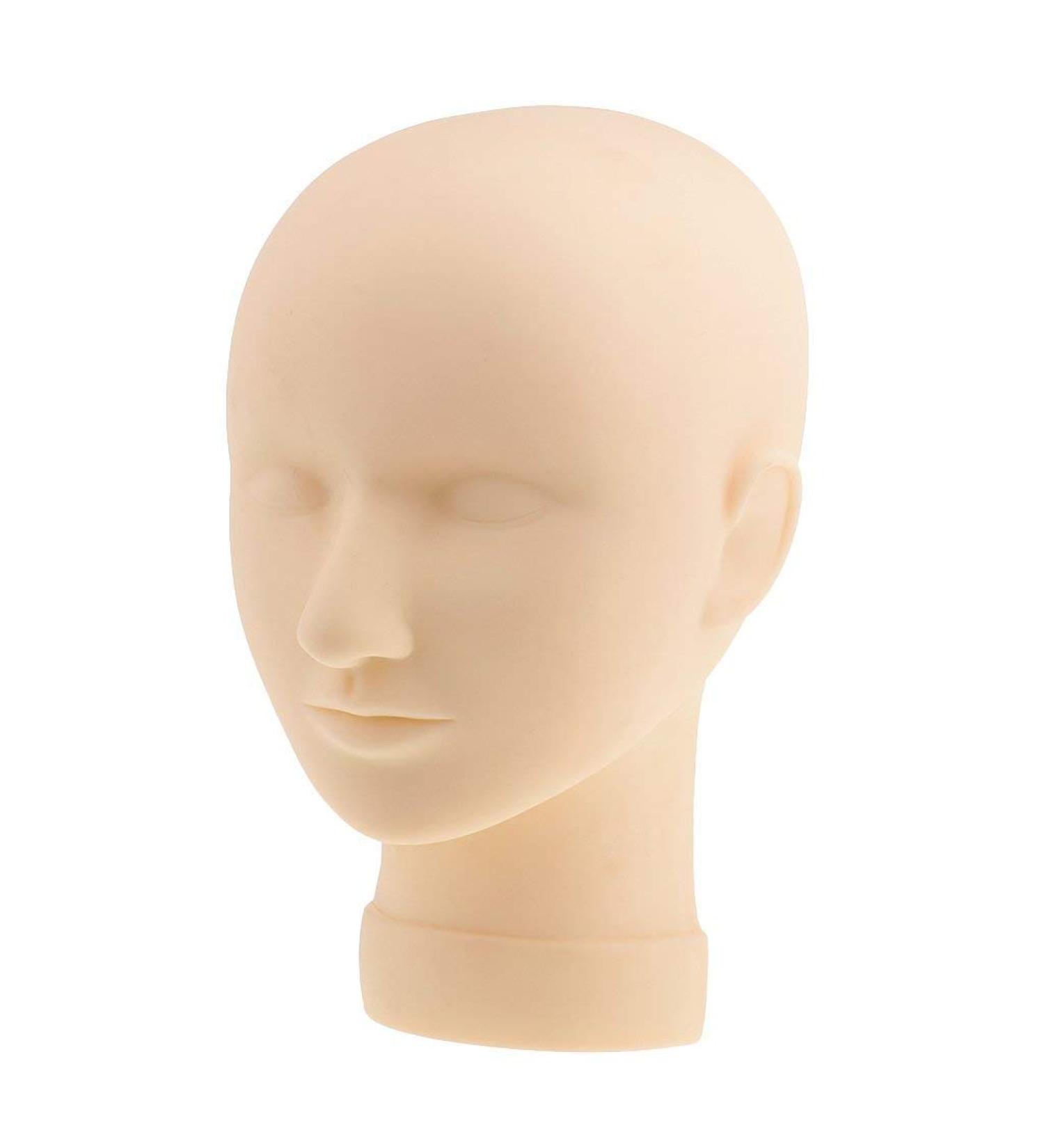 Backbayia Practice Head for Lips - Eyelash Extension Training & Makeup Face Painting Tool - Buy Online on GoSupps.com