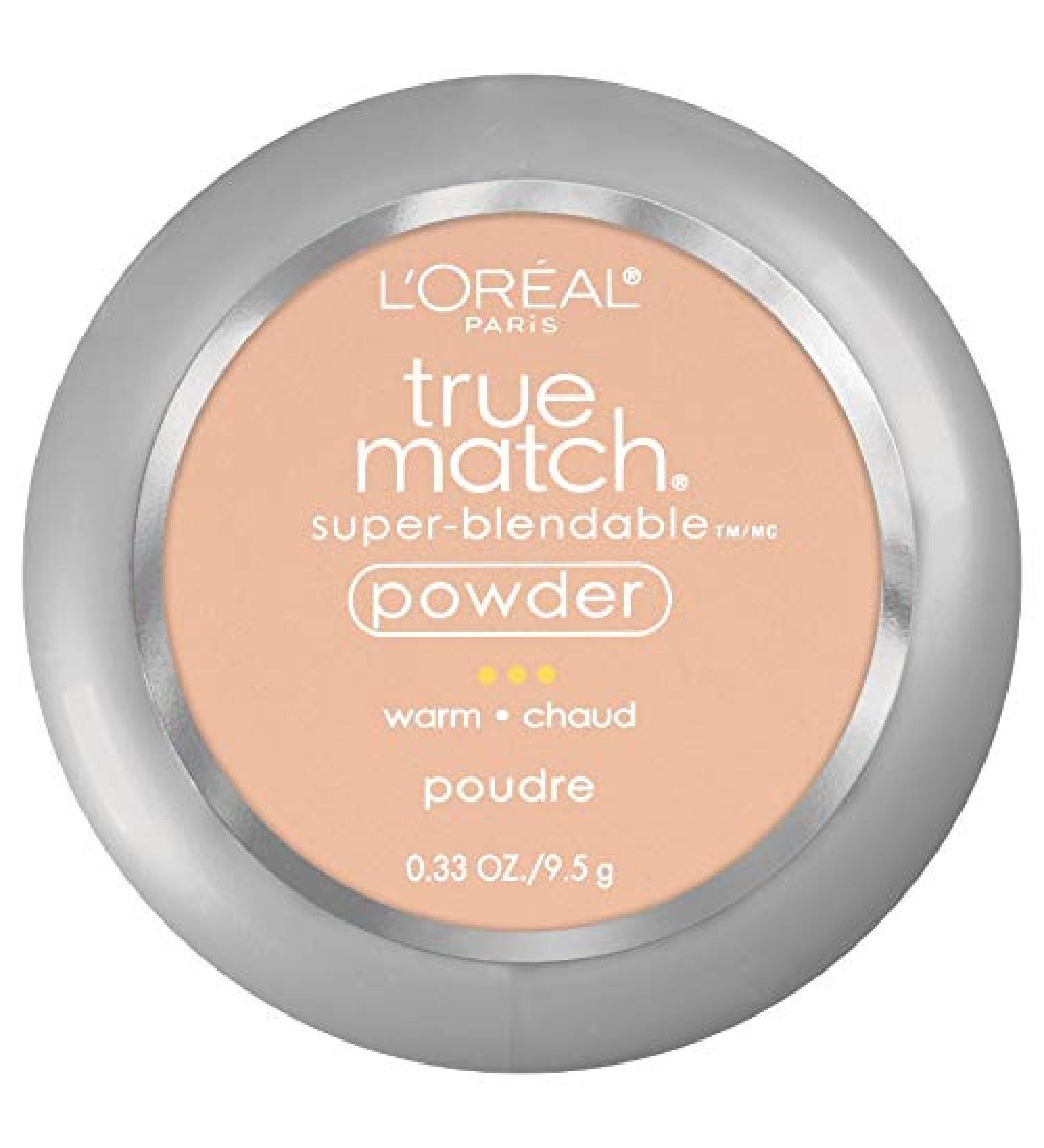 L'Oreal True Match Powder Nude Beige W3 0.33 oz (Pack of 2)