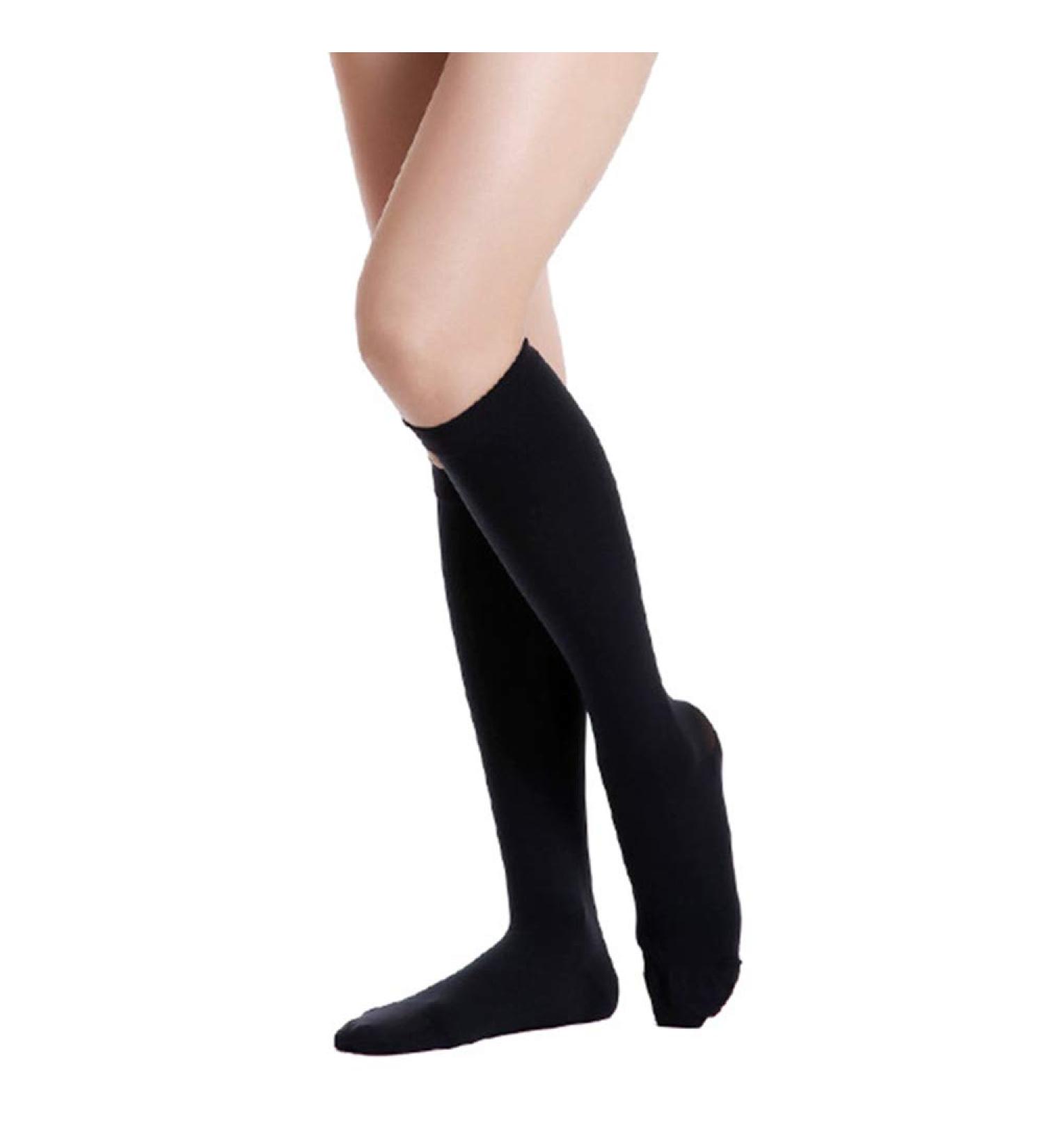 ACIYD 20-30 mmHg Compression Socks for Varicose Veins - Medical Elastic Stockings for Pregnancy & Travel - Black 4XL - Buy Online on GoSupps.com