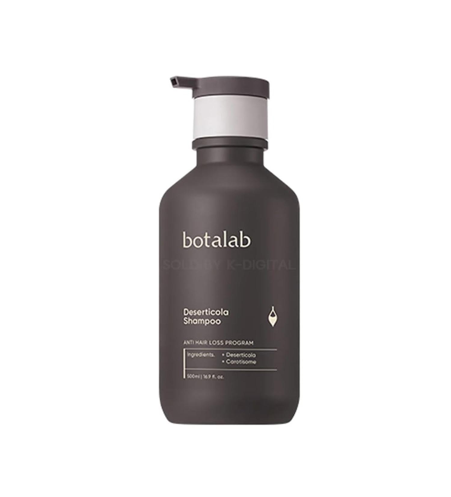 BOTALAB Korean Beauty Deserticola Shampoo - 100% Vegan Scalp Deep Cleansing & Nourishing Formula | Fresh Citrus | 500ml - Buy Online on GoSupps.com