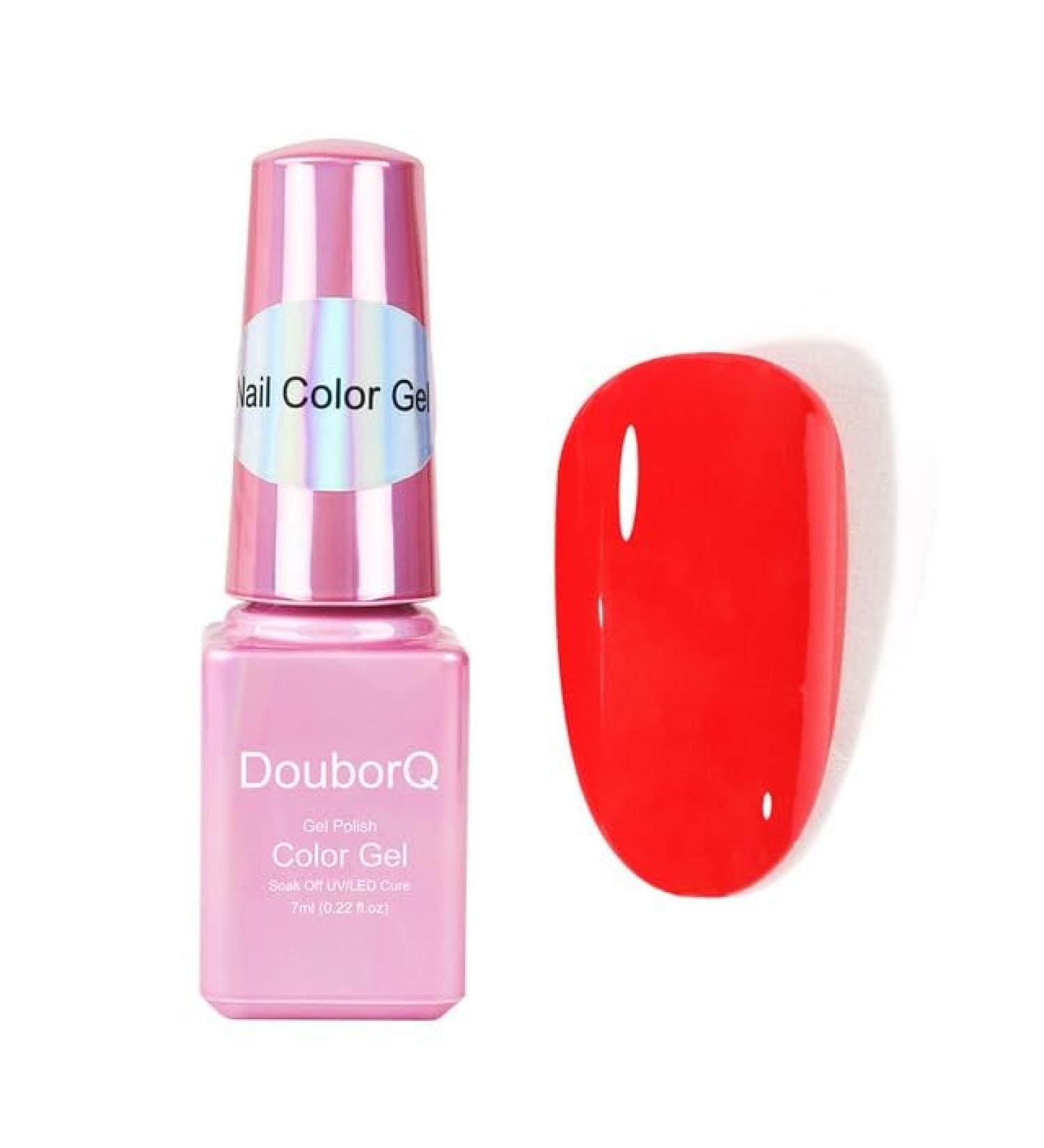 7ml Soak Off Gel Nail Polish Semi Permanent Solid Lamp Varnishes Manicure Top Coat DIY UV Base Nails - (Color: 32) - Buy Online on GoSupps.com