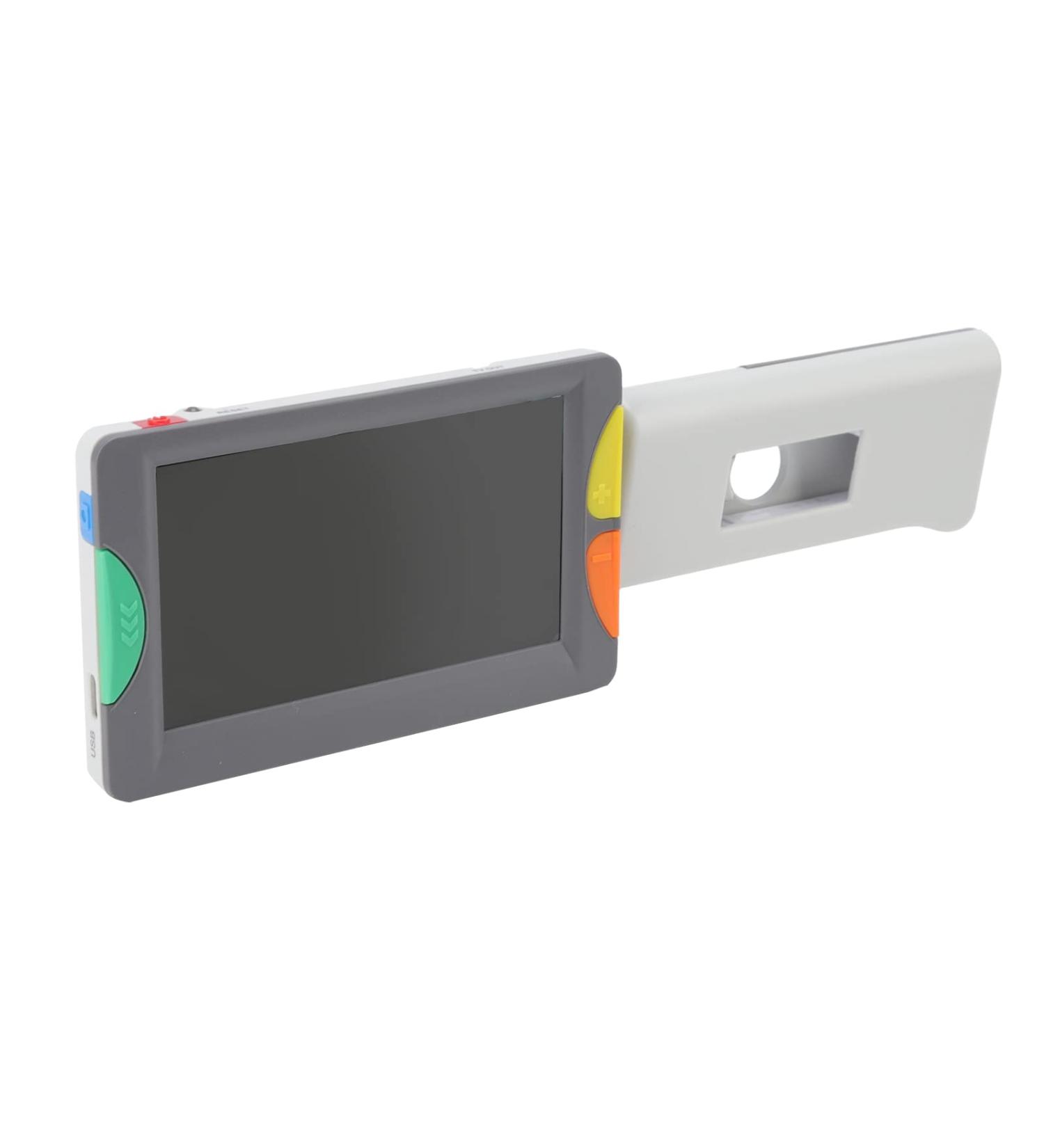 Portable Video Magnifier 2X To 32X Zoom 4.3Inch with Foldable Handle Digital Reading Magnifier 26 Color Modes Electronic Video Magnifier for Reading Books Style 4 - Buy Online on GoSupps.com