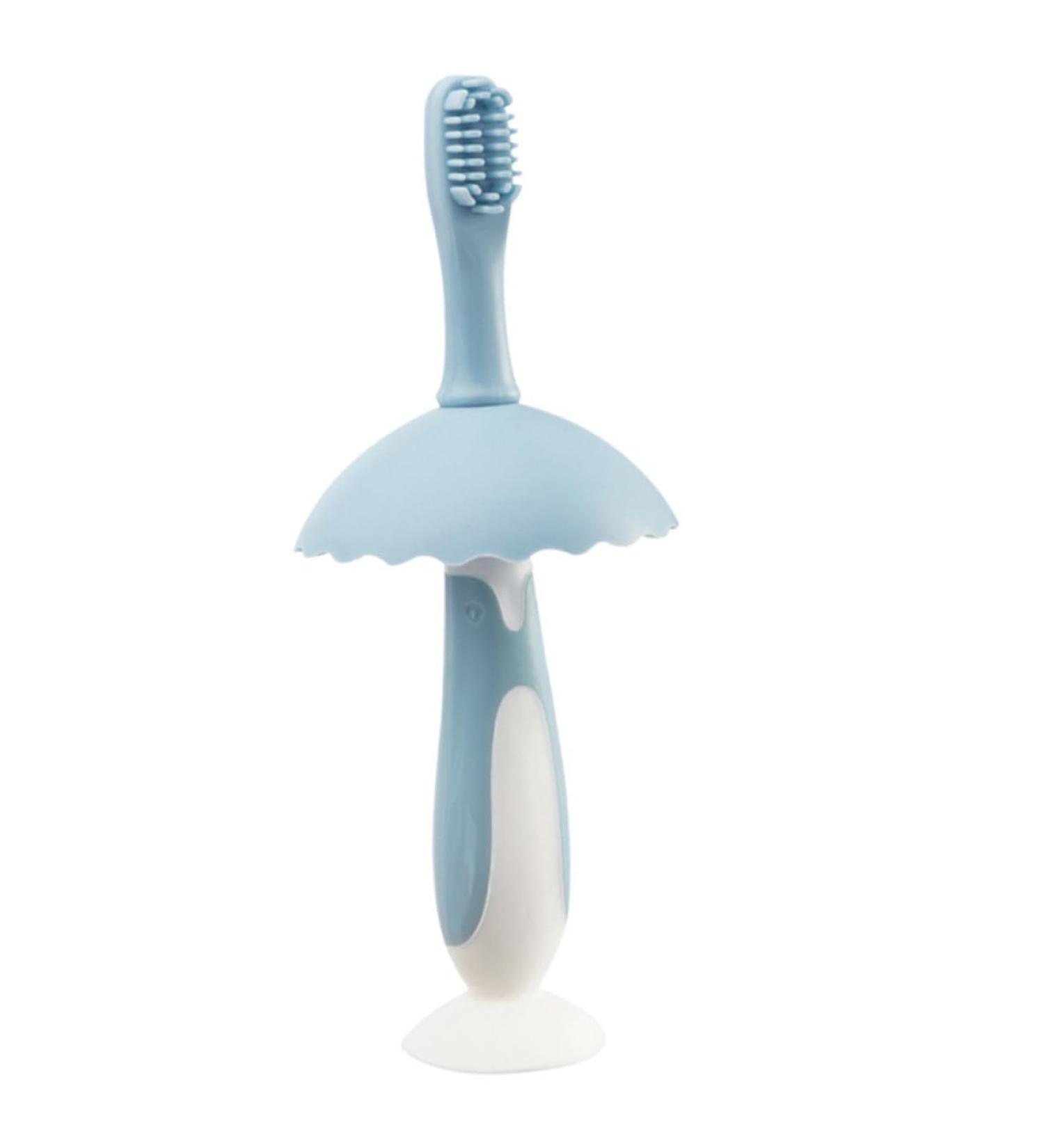 Beavorty Baby Toothbrush Set - Infant Training Silicone Toothbrush for Oral Care & Teeth Accessories - Buy Online on GoSupps.com