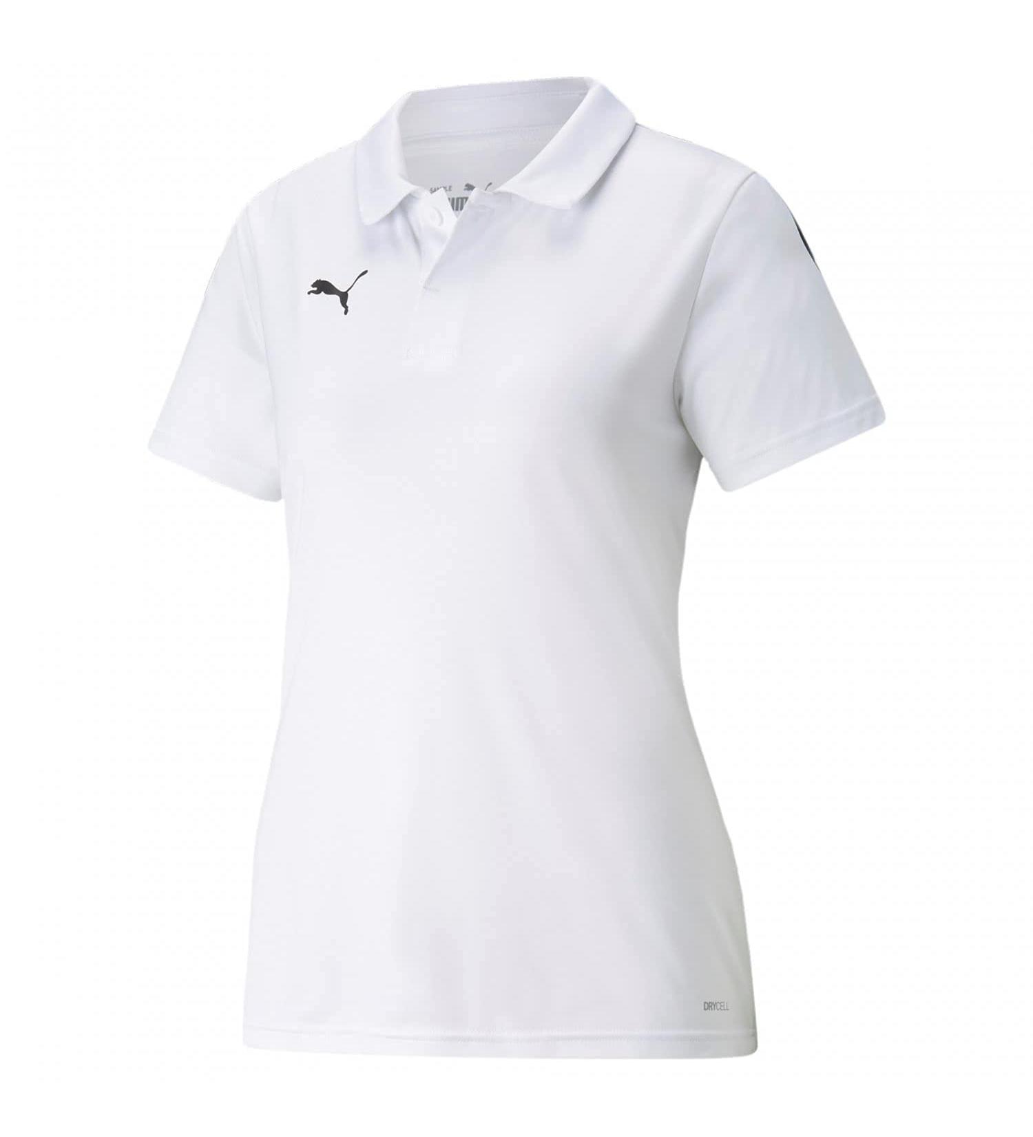 PUMA Women's Teamliga Sideline Polo W Shirt XL Puma White-puma Black