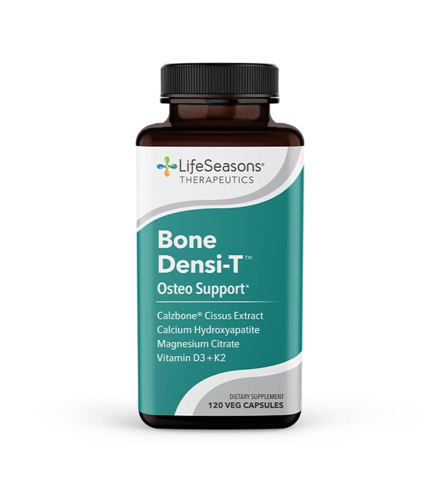 Life Seasons Bone Densi-T: Osteo Support Formula for Bone Density and Strength with Vitamin D, A, and Calcium - 120 Capsules - Buy Online on GoSupps.com