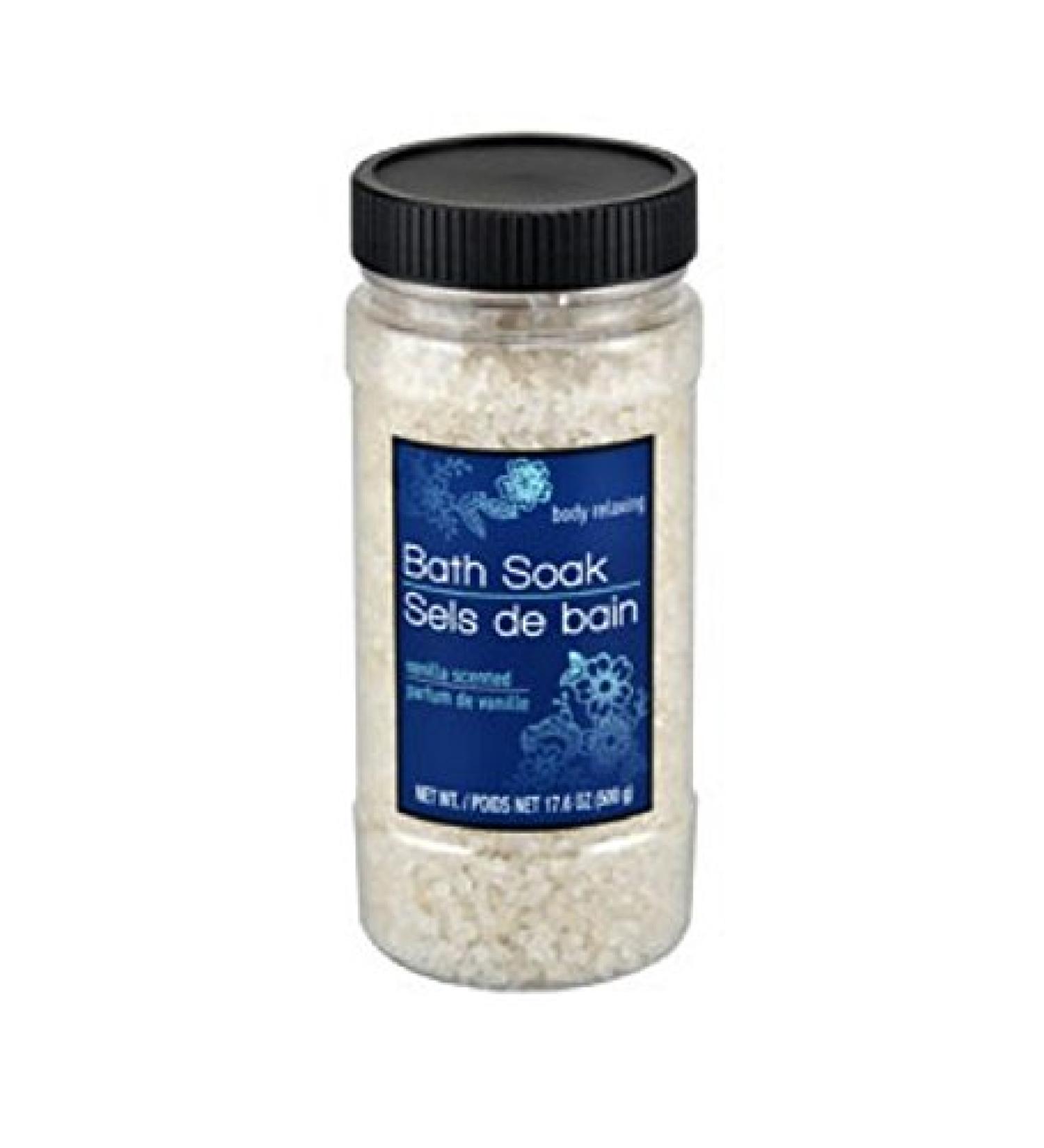 Greenbrier Vanilla Scented Bath Salt  17.6 Ounce Jar