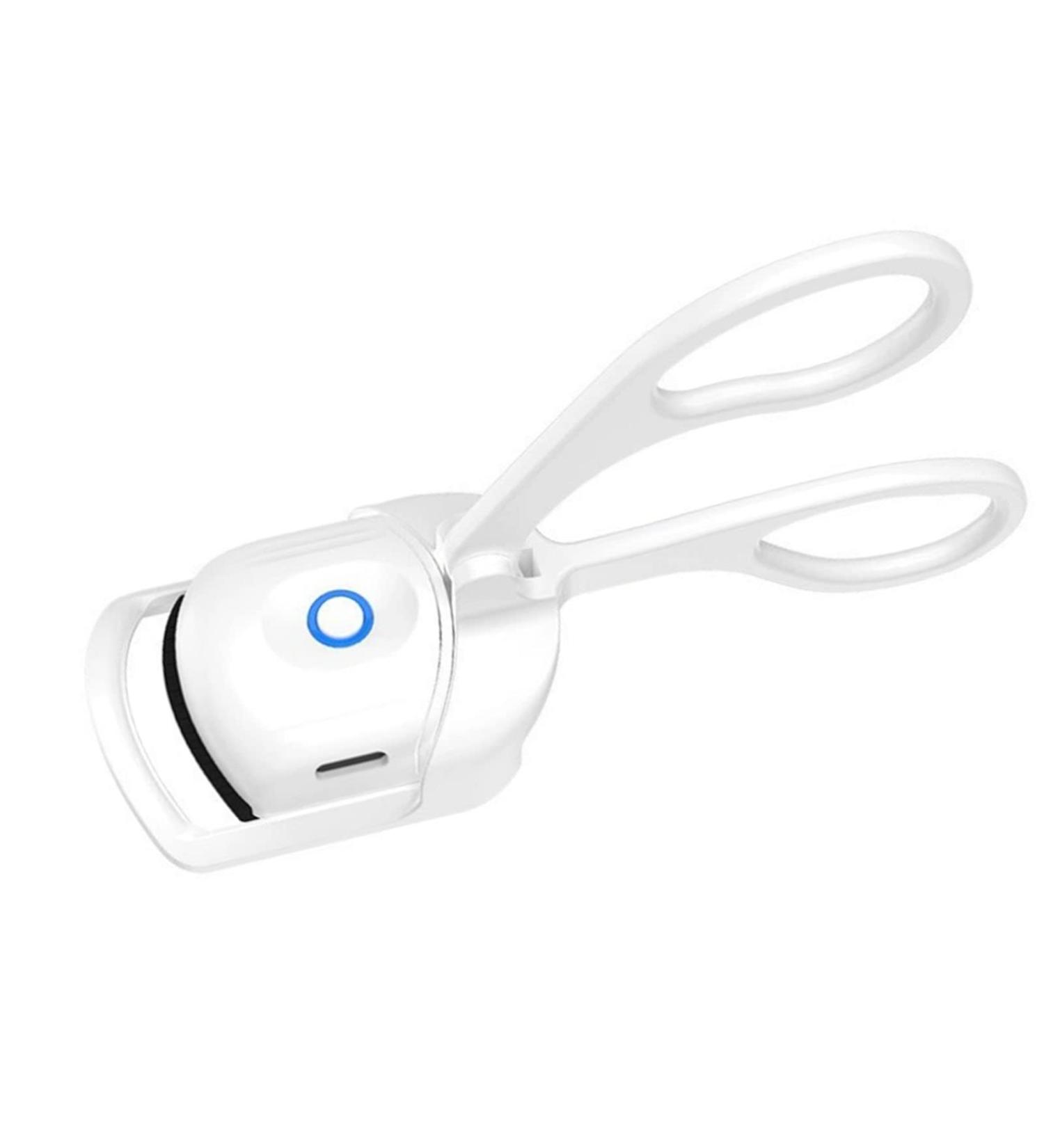 Verdant Touch Heating Eyelash Curler Heated Eyelash Curler with 2 Temperature Controls USB Charging 30 Seconds Heat Portable Lash Curler for Home White - Buy Online on GoSupps.com