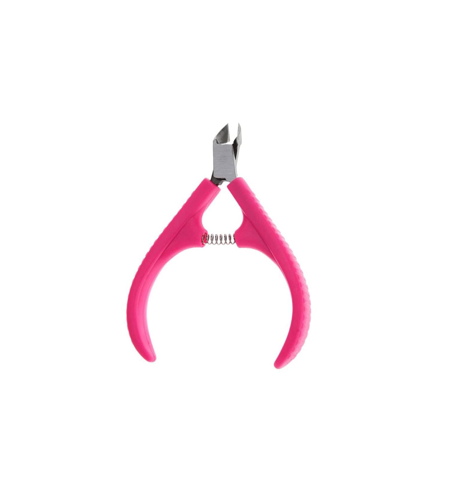 SVAASA Nail Clippers 1pc Nail Art Red Stainless Steel Cuticle Manicure Cutter Nippers Clipper Tool Cuticle Scissor Trimmer Manicure Tool (Color : Pink) - Buy Online on GoSupps.com