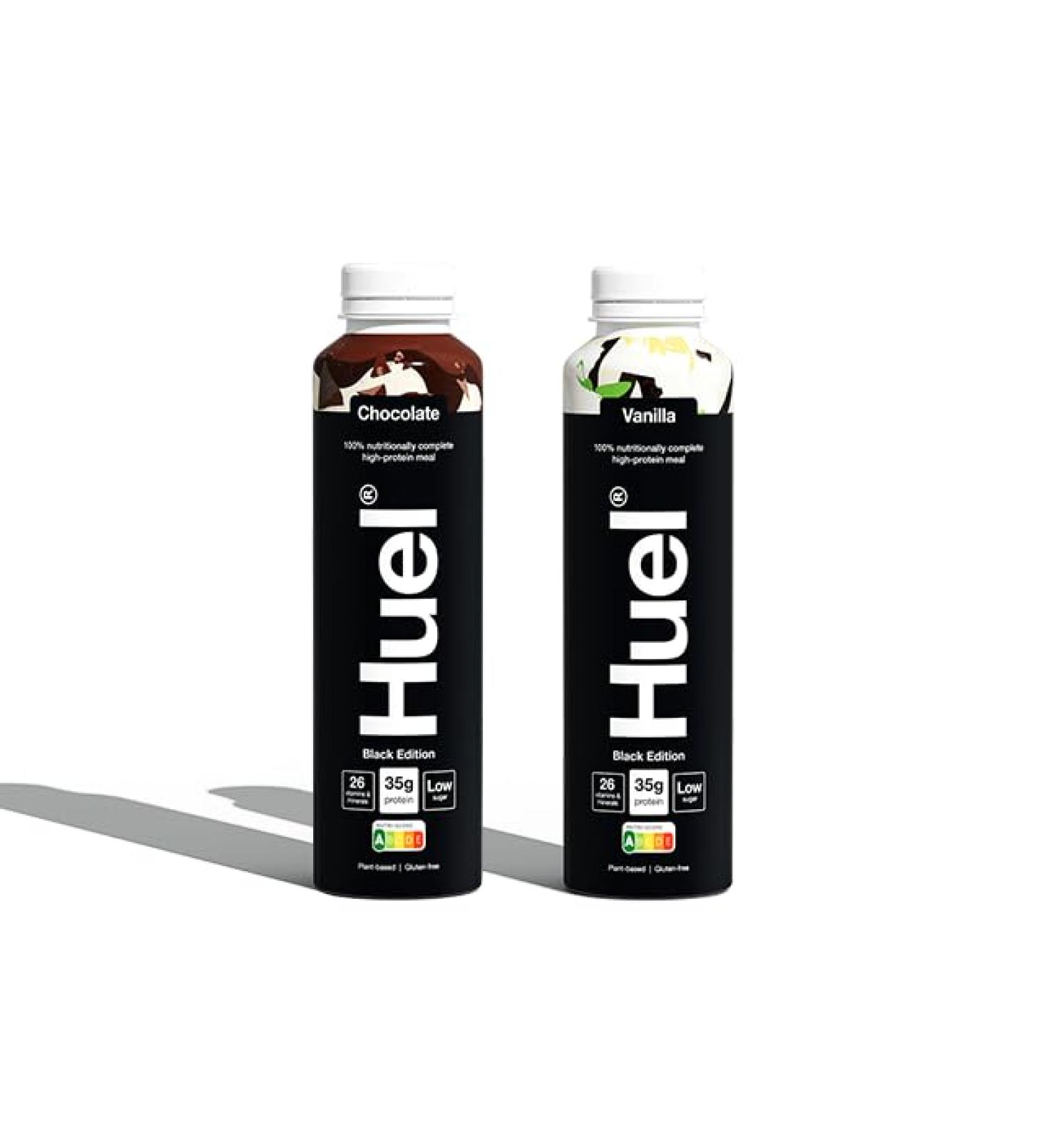  Broadway candy Ready-to-drink Black Edition - Pack of 2 - Vanilla and Chocolate - 500 ml - Buy Online on GoSupps.com