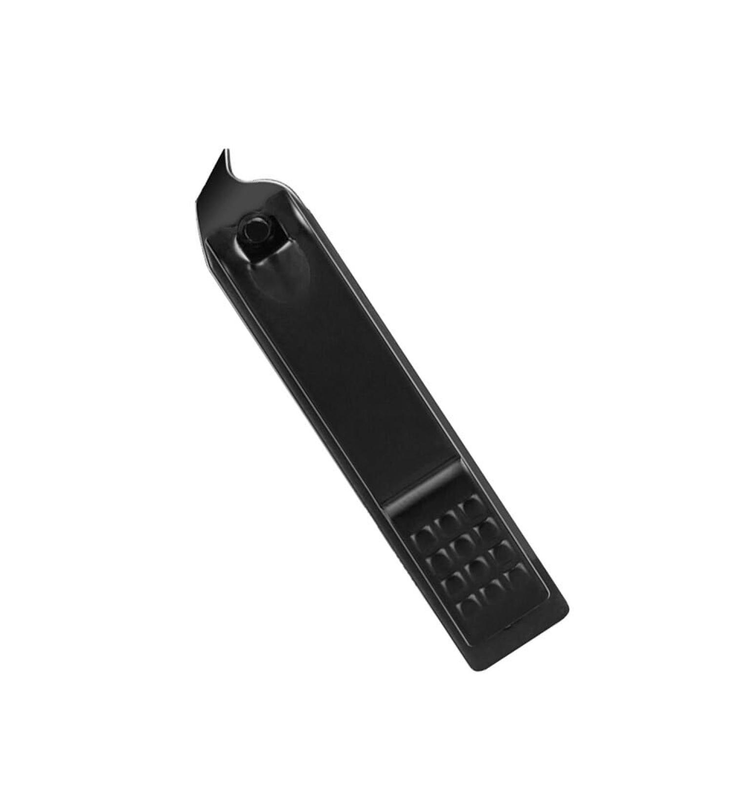 dijiusidy Nail Clippers Stainless Steel Black Sharp Matte Scissors Sturdy Anti-slip Lever Smooth Surface High Precision Manicure Tool Skew Notch - Buy Online on GoSupps.com