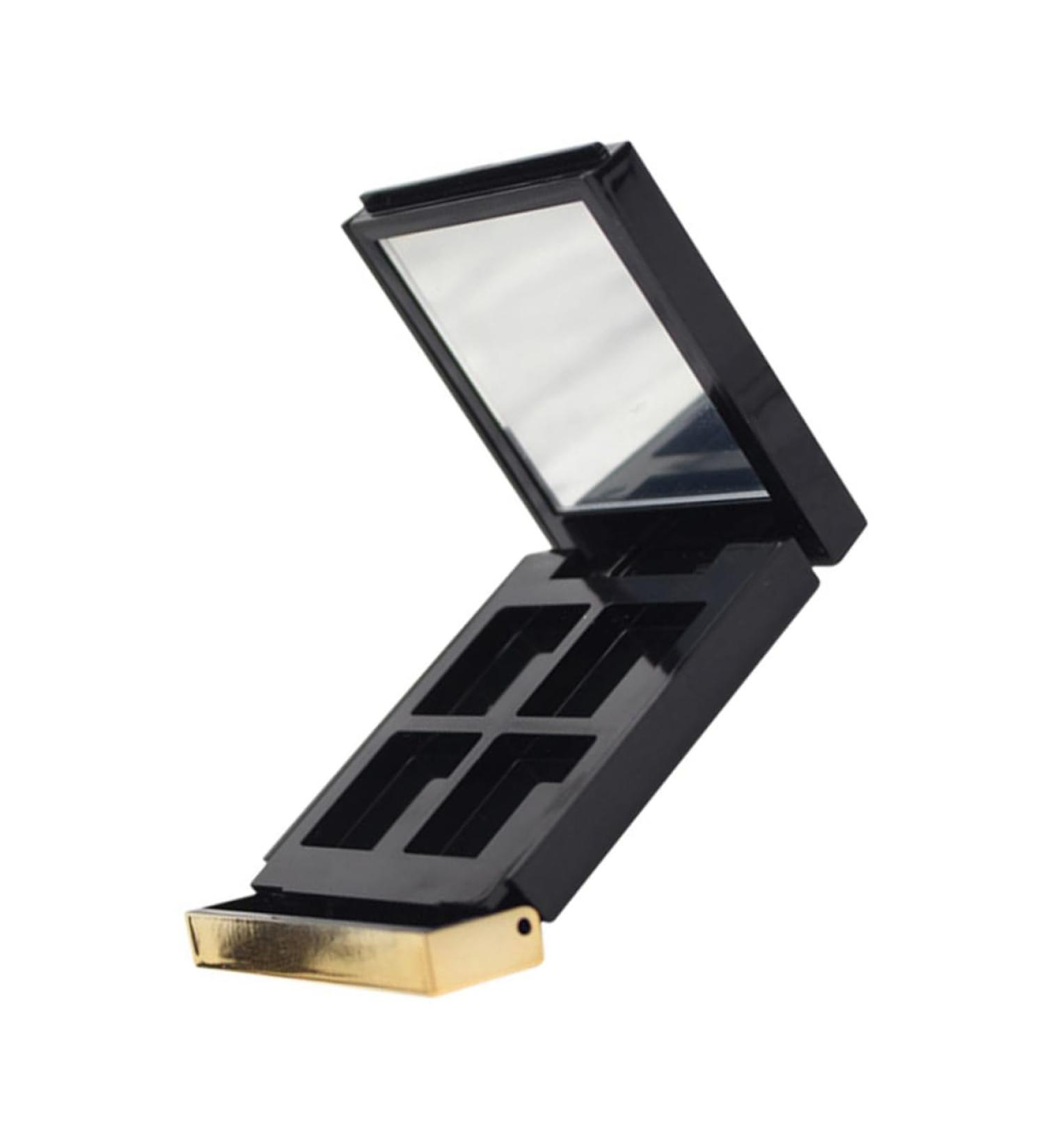 FRCOLOR 4grilles Palette de Fards Paupi res Vide avec Miroir et Compartiments Organisateur de Maquillage Portable pour Voyages et Quotidien - Buy Online on GoSupps.com