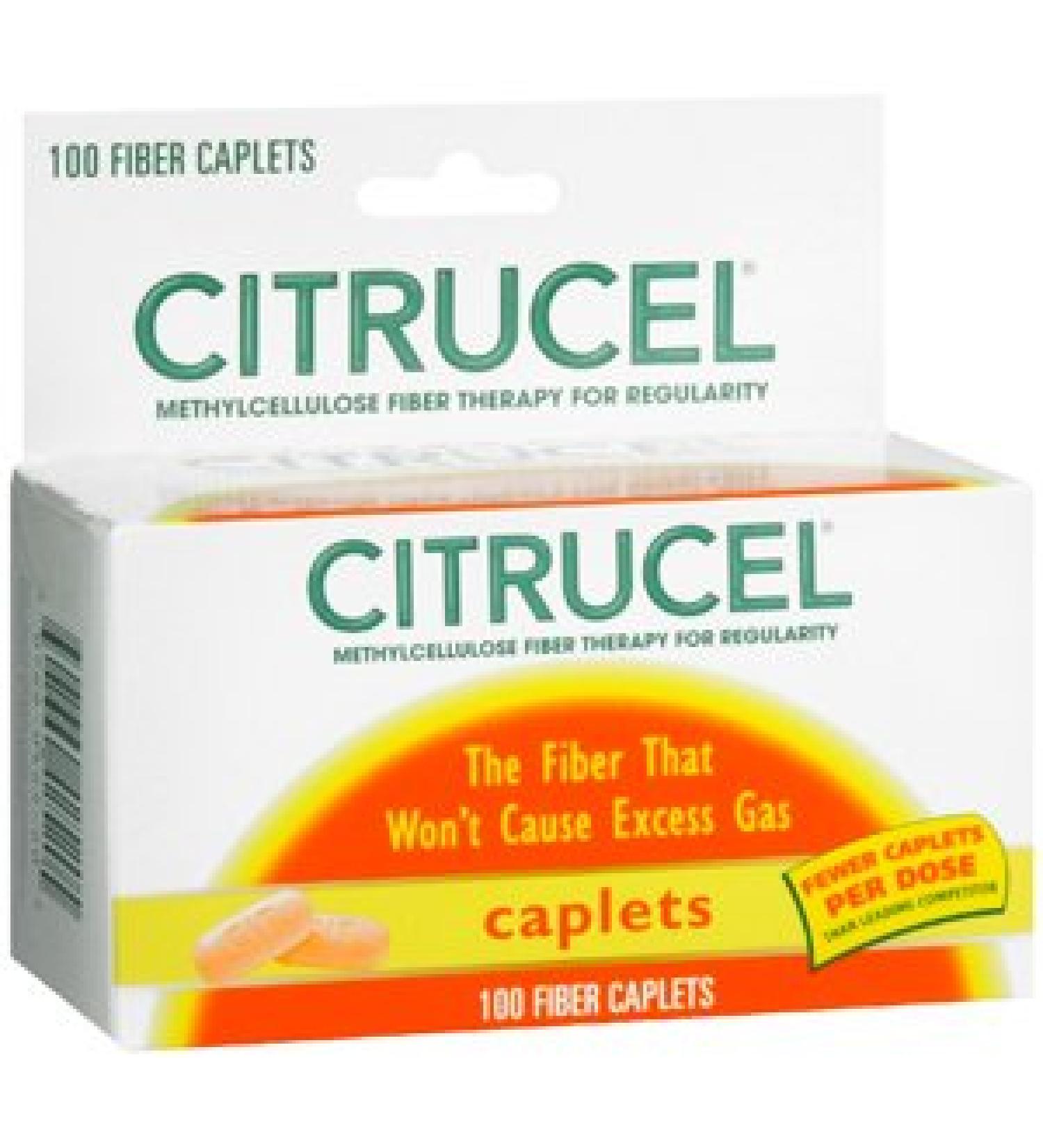 SMITHKLINE BEECHAM *** CITRUCEL Caplet 100 Capsules