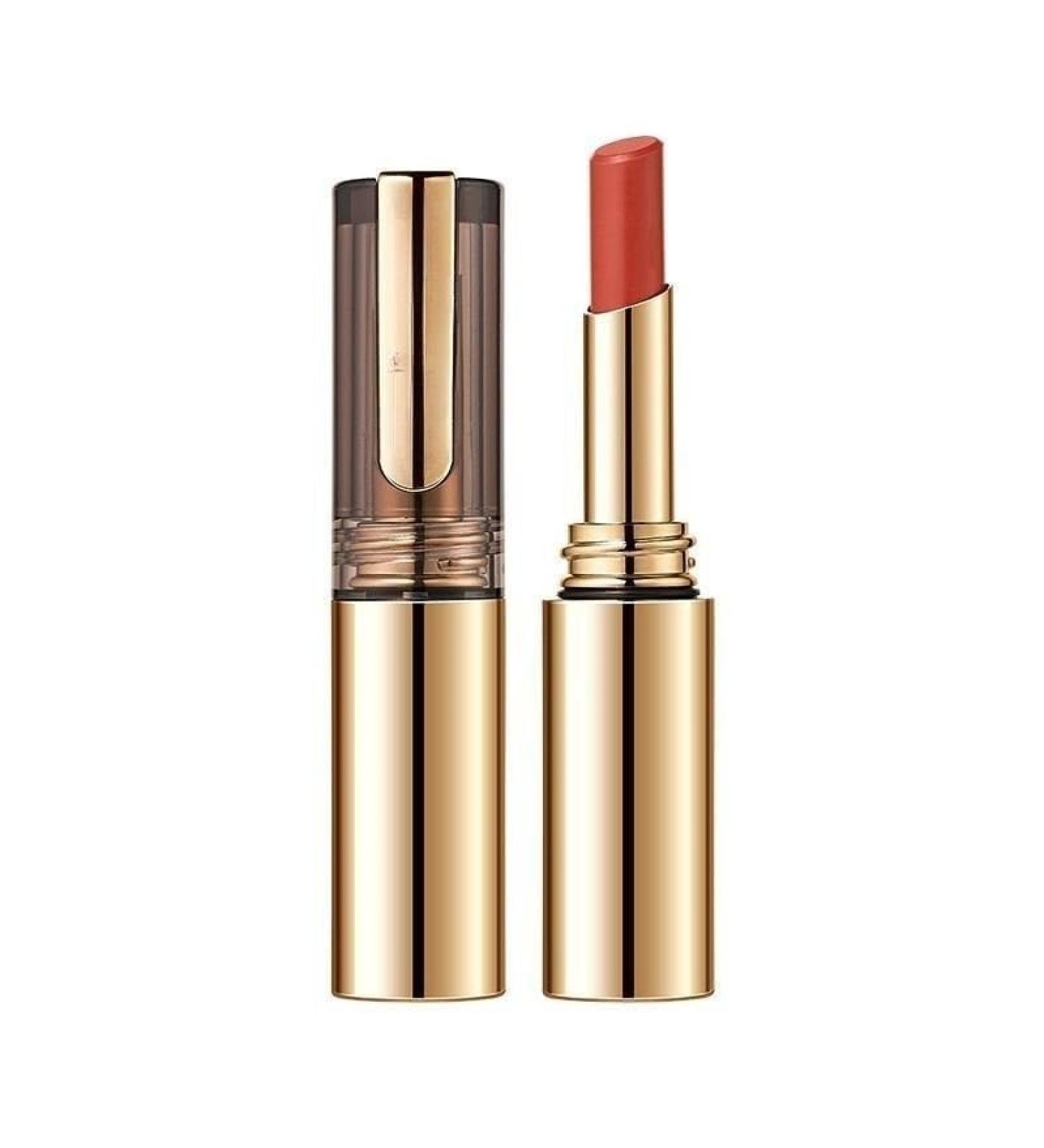 Velvet lipsticks shimmering glosses and cheek tints - Versatile moisturizing and long-lasting shades - for all-day glamour (4 Amber Warm Tea)