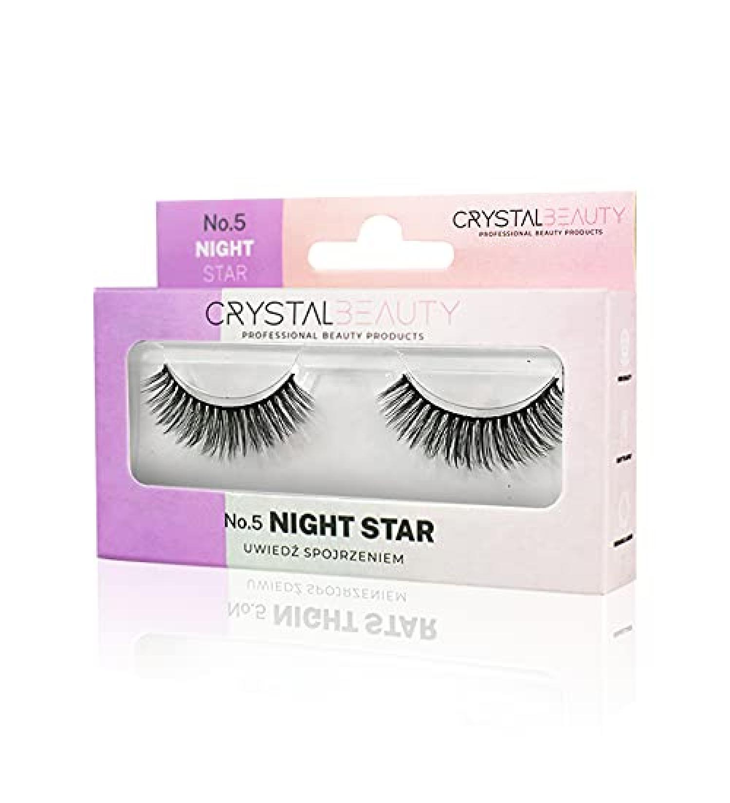 Crystal Beauty Night Star Eyelashes on a Strip