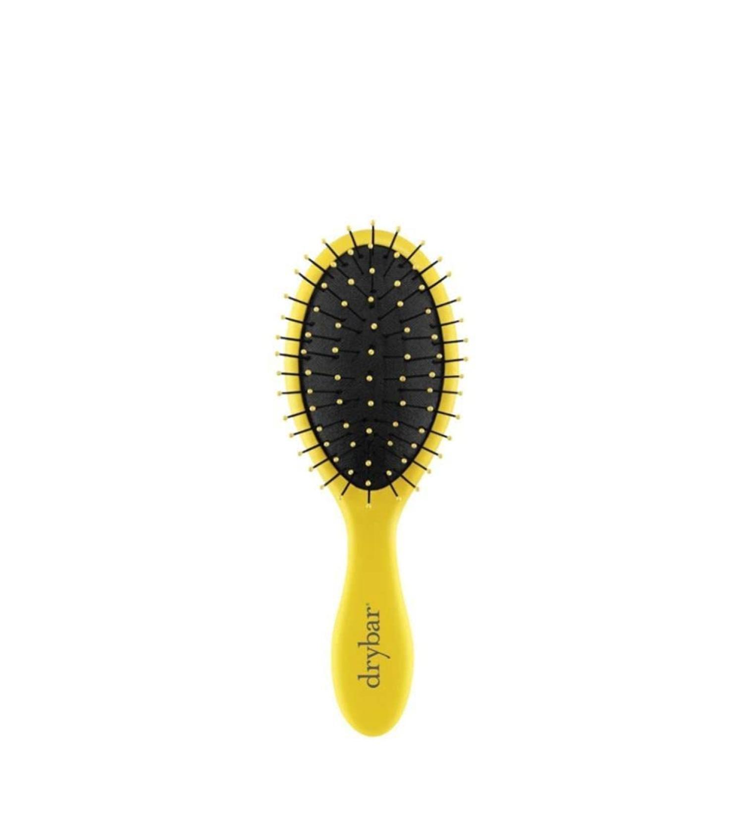 Drybar Lil' Lemon Drop Mini Travel Detangling Hair Brush - Perfect for Travel - Buy Online on GoSupps.com