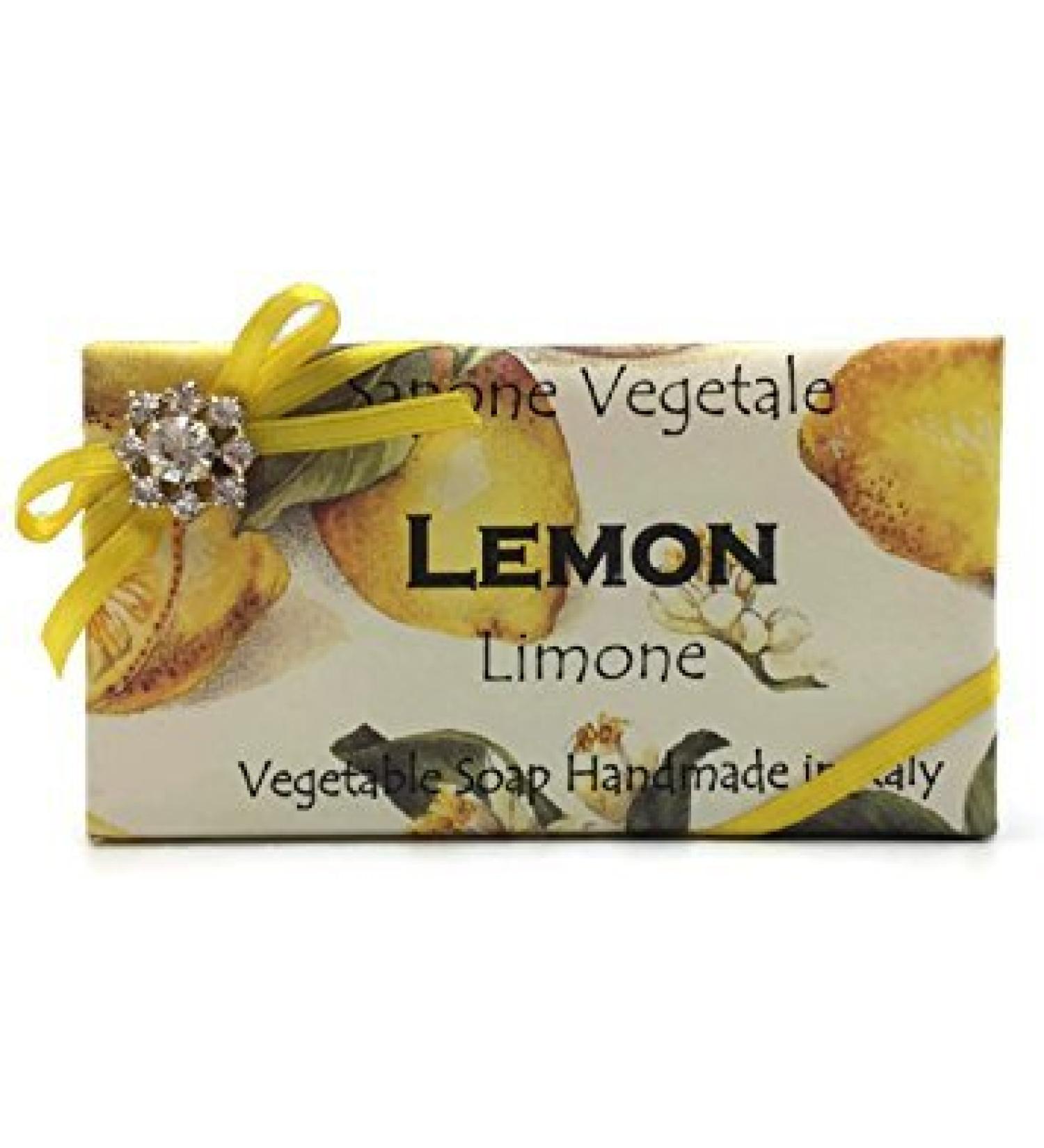 Great Gift Idea Sapone Vegetable Soap Lemon Limone 300g- 10.5 oz