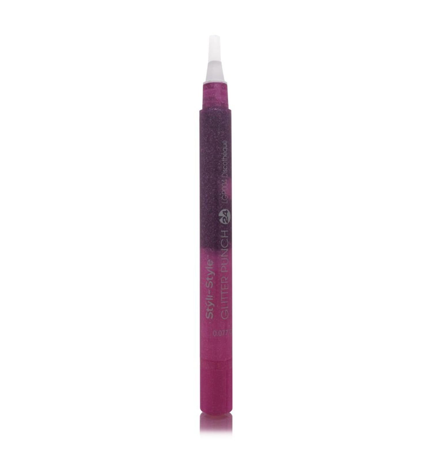 Styli-Style Glitter Punch Gel Lip Stain Discotheque