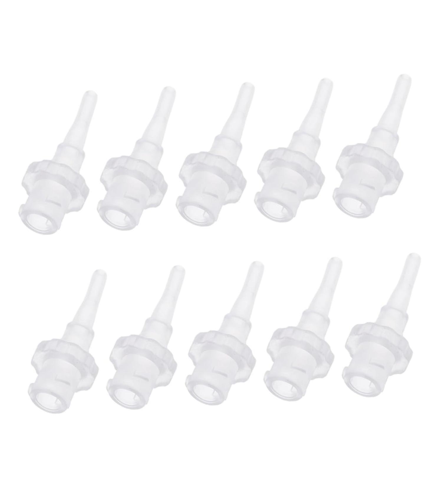 TOBBOMEY 10pcs Disposable Ear Cleaning Tips for Ear Irrigator Compatible Wash Accessories for Adults Smooth Surface Design for Safe Canal Cleaning - Buy Online on GoSupps.com
