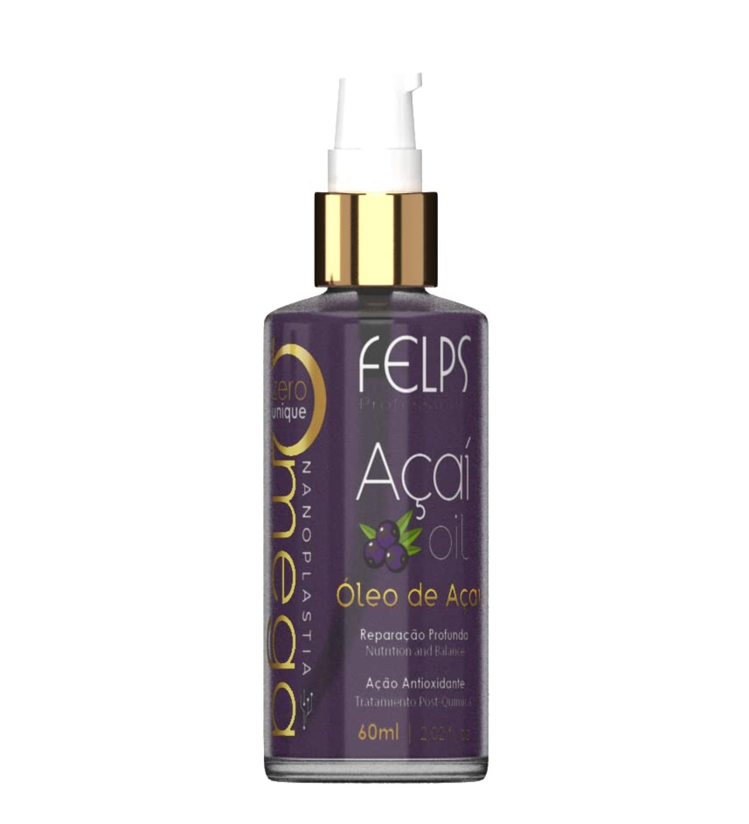 Felps Omega Zero Acai Oil Repairing Hair Oil (60ml/2.02oz)