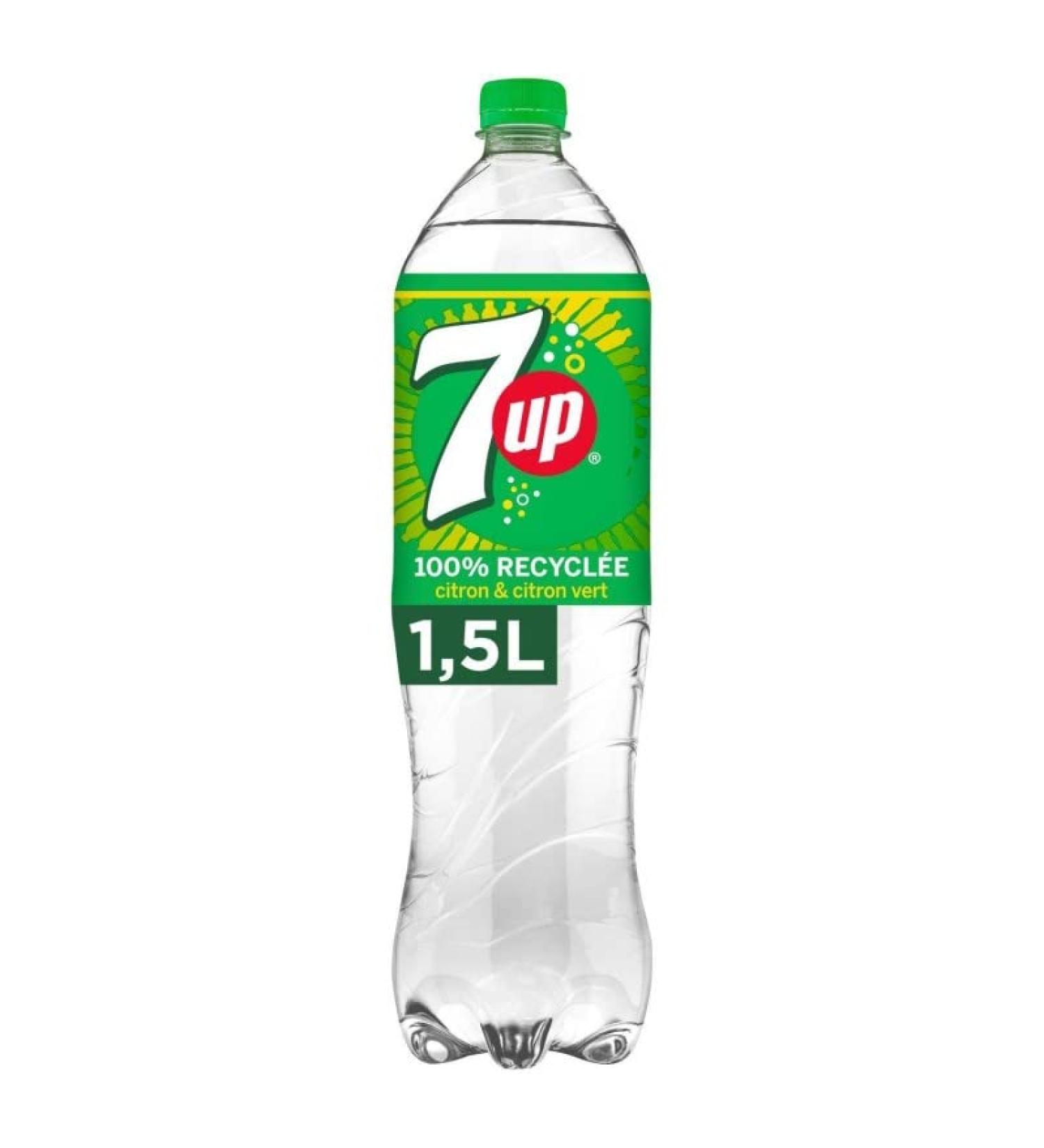 SEVEN UP - Lemon & Lime 1.5L - (Pack of 4)