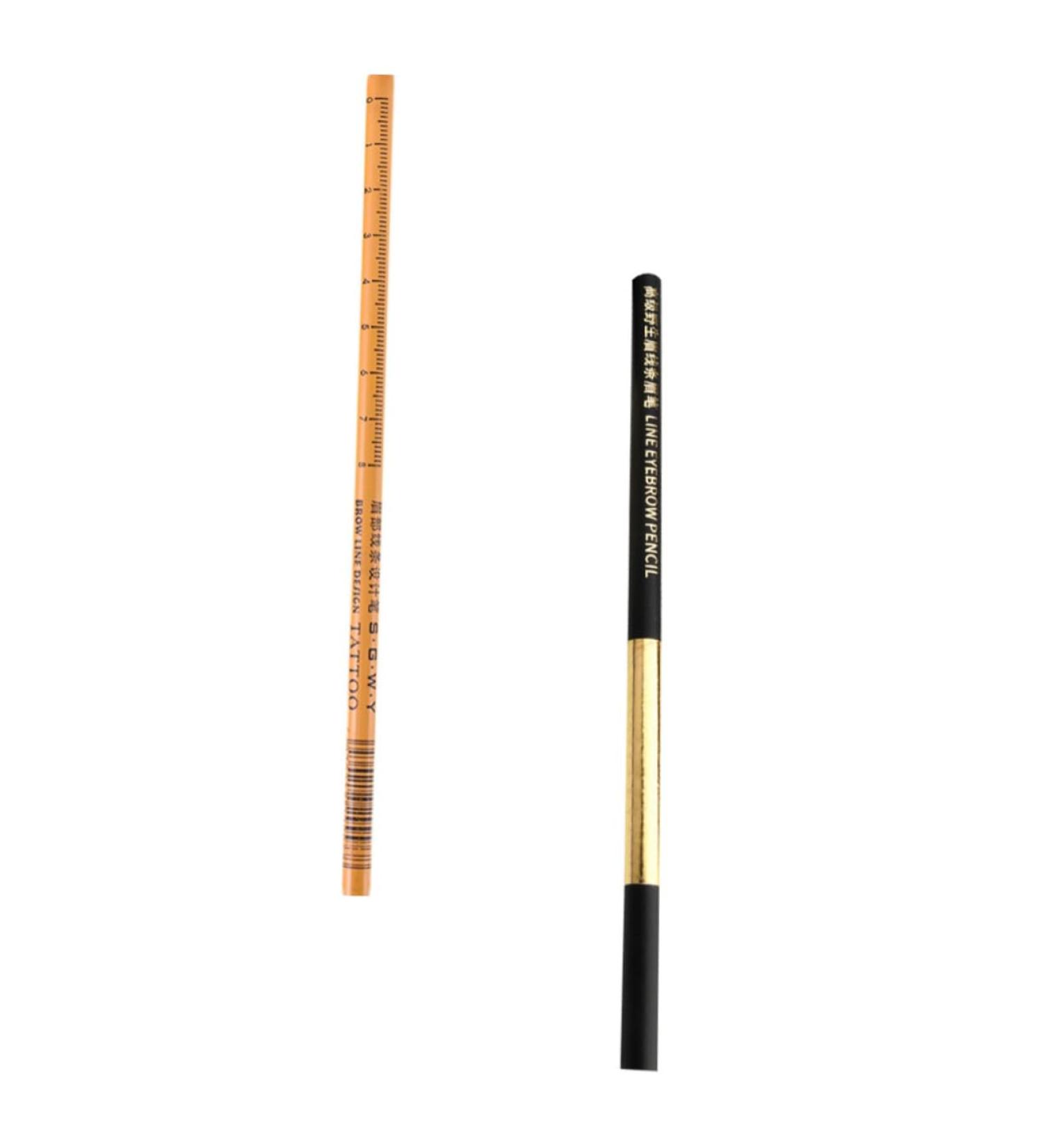 Healvian 6 Pcs Eyebrow Pencil Waterproof Eyeliner Pencil Waterproof Brow Waterproof Makeup Make up Kit Wooden - Buy Online on GoSupps.com