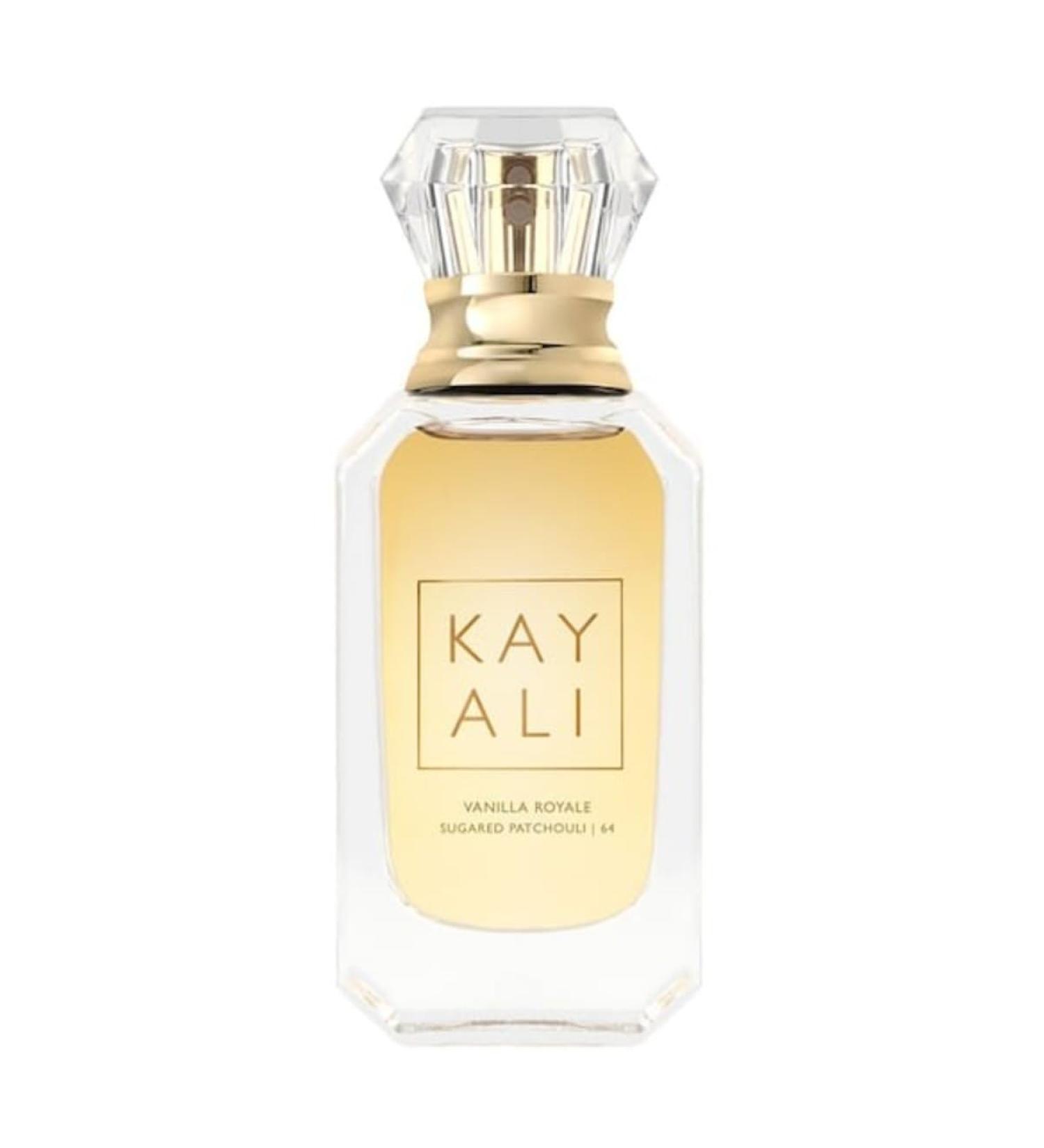 Kayali By Huda Beauty Vanilla Royale Sugared Patchouli | 64 Limited Edition Eau De Parfum TRAVEL SIZE (10 ml / 0.34 fl oz) Spicy Vanilla 0.33 Fl Oz (Pack of 1) - Buy Online on GoSupps.com
