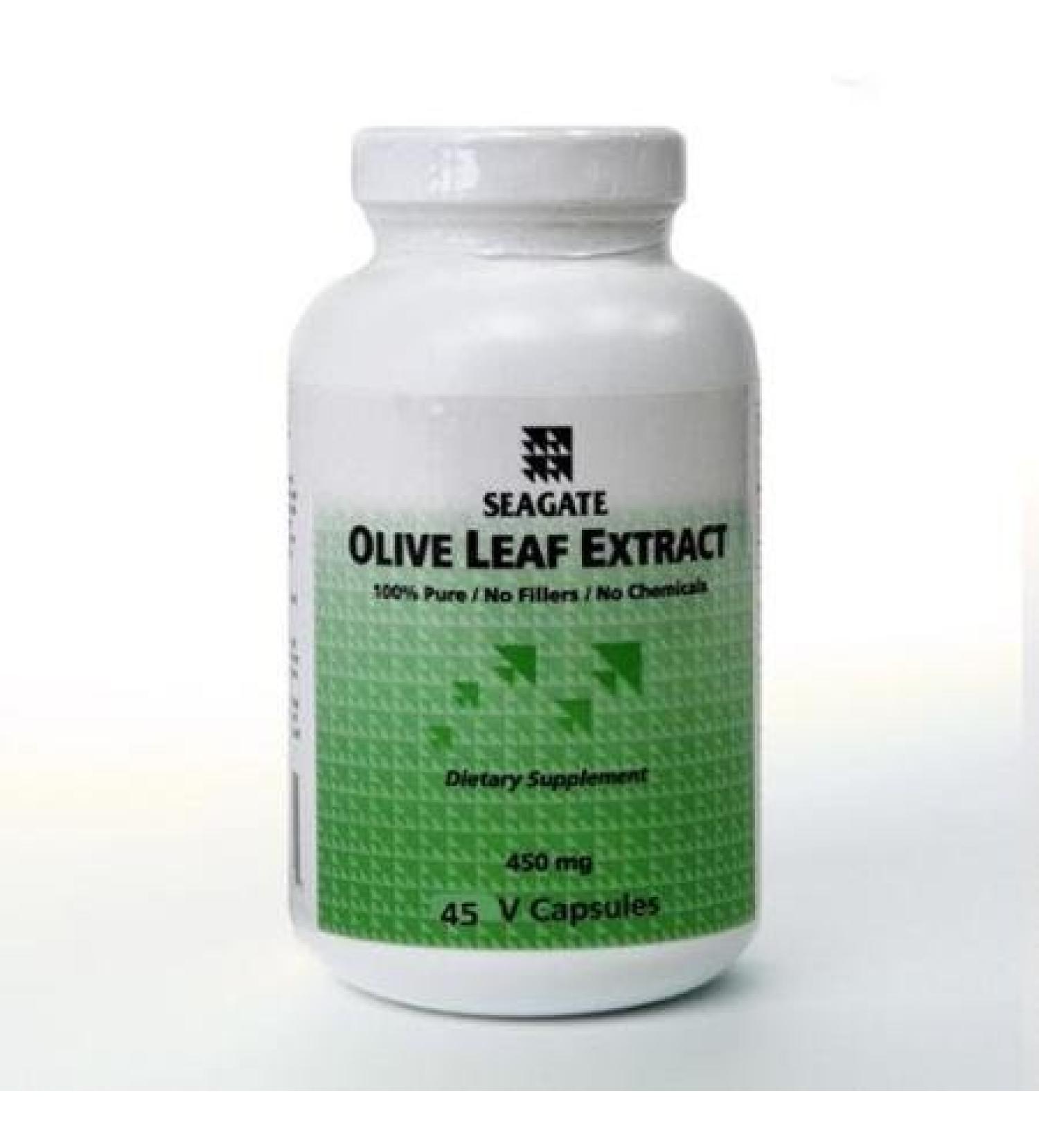Seagate Products Olive Leaf Extract 450mg 45 Capsules