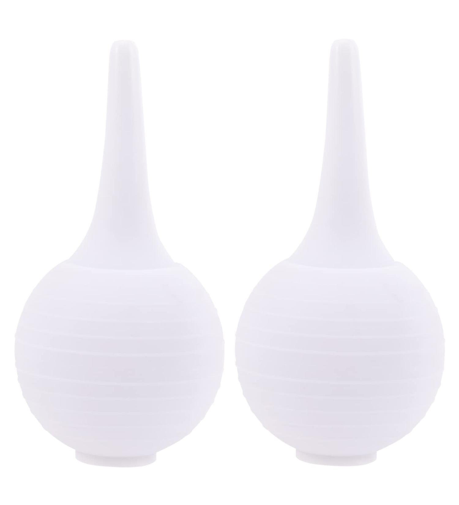 2Pcs Soft Hand Ear Bulb Syringe | 30ml Ear Wax Removal Tool | Home & Firefighter Ear Cleaning Bulb - Buy Online on GoSupps.com
