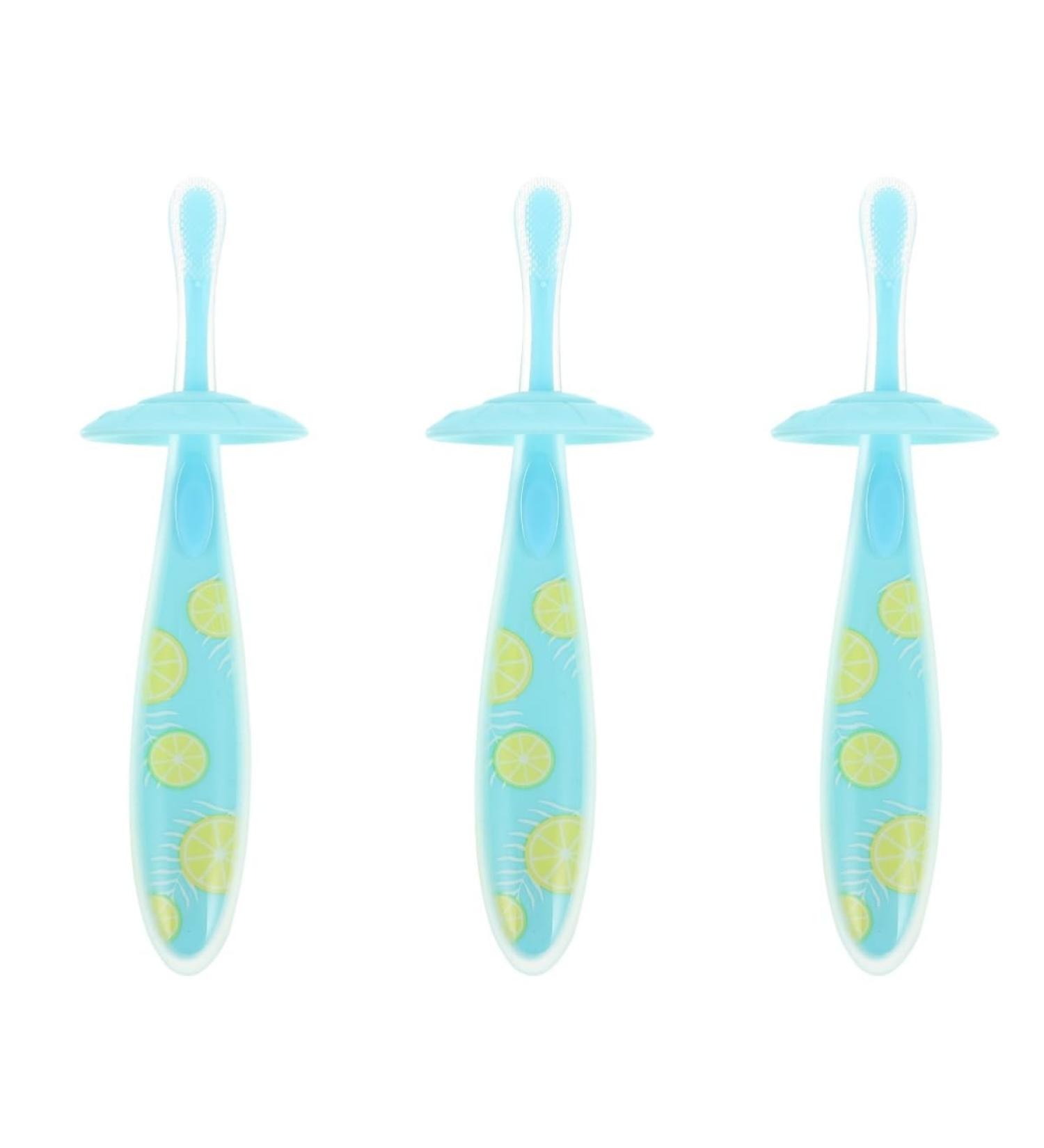 Minkissy Toothbrush Gift Box - 3 Pack of Advanced Food Grade Silicone Toothbrushes for a Superior Cleaning Experience - Ideal International Gift - Buy Online on GoSupps.com