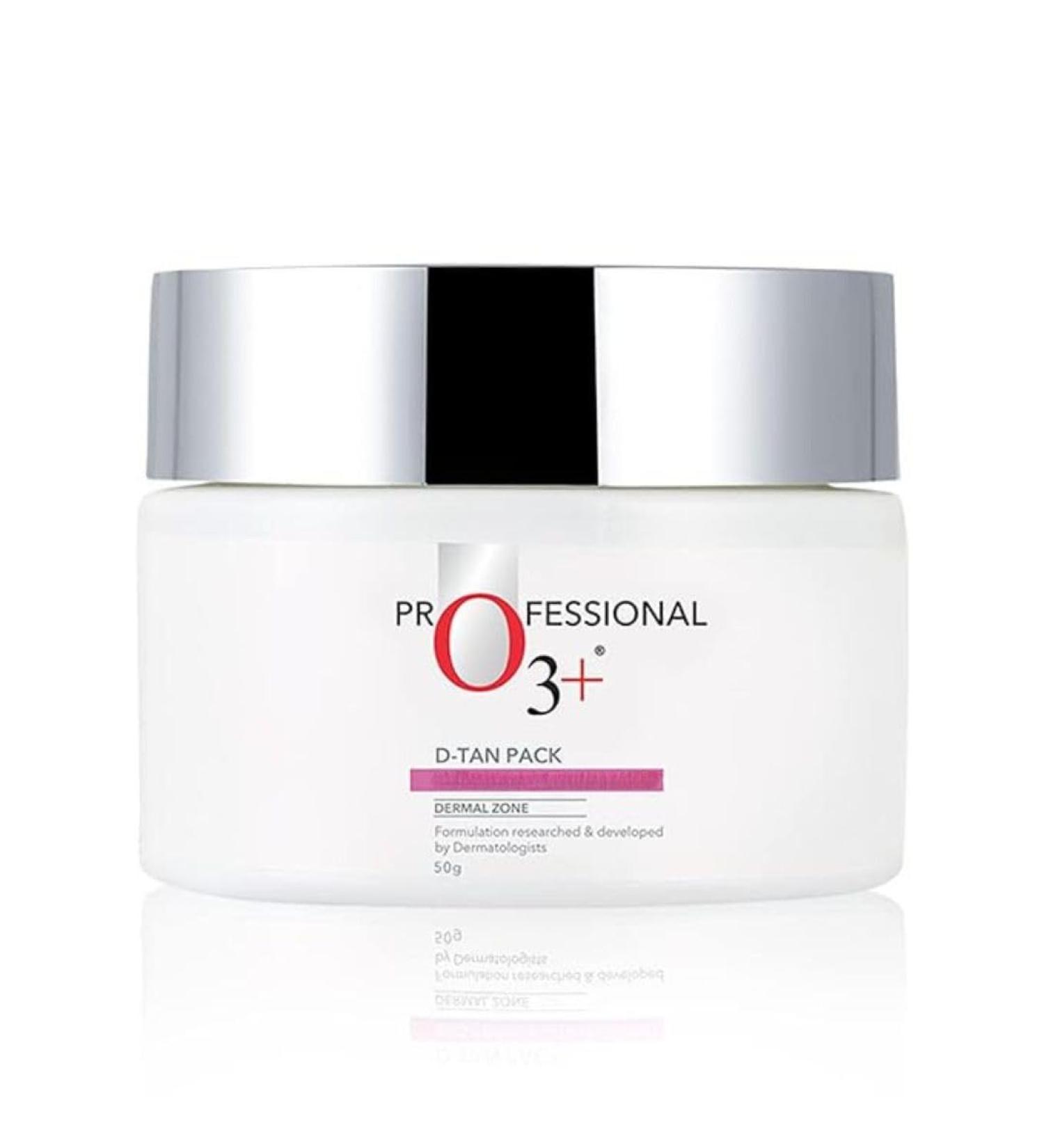 CLASSIC DERMA O3 Plus D-TAN Professional Pack For Instant Tan Removal For all skin Types 50g | 1.7 Oz (Pack of 2) White
