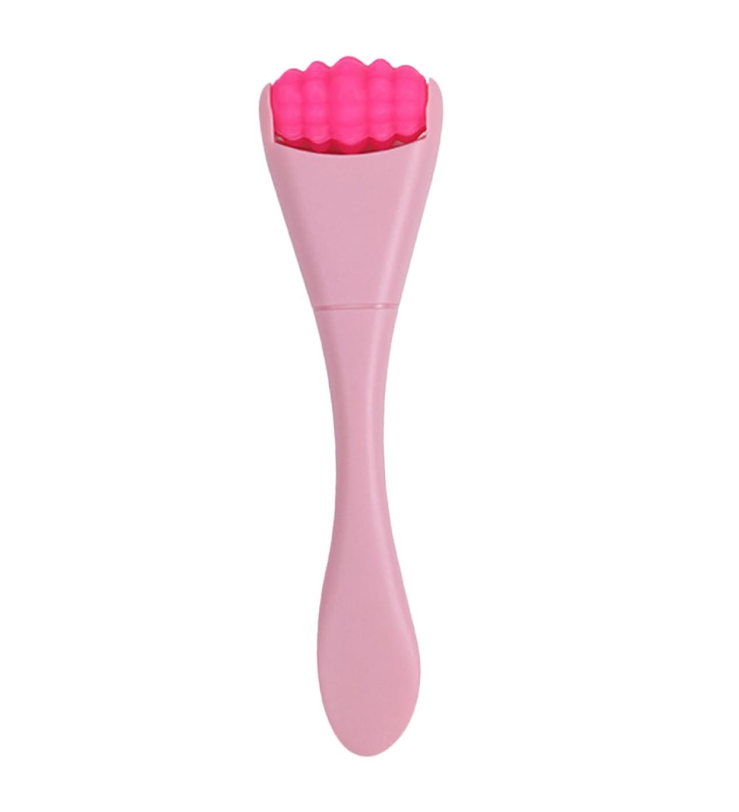 Healeved Eye Eye Scoop Ice Roller for Makeup Spatula Eye Creams Daily Use Eye Applicator Digging Spoon Double Head Pink Woman - Buy Online on GoSupps.com
