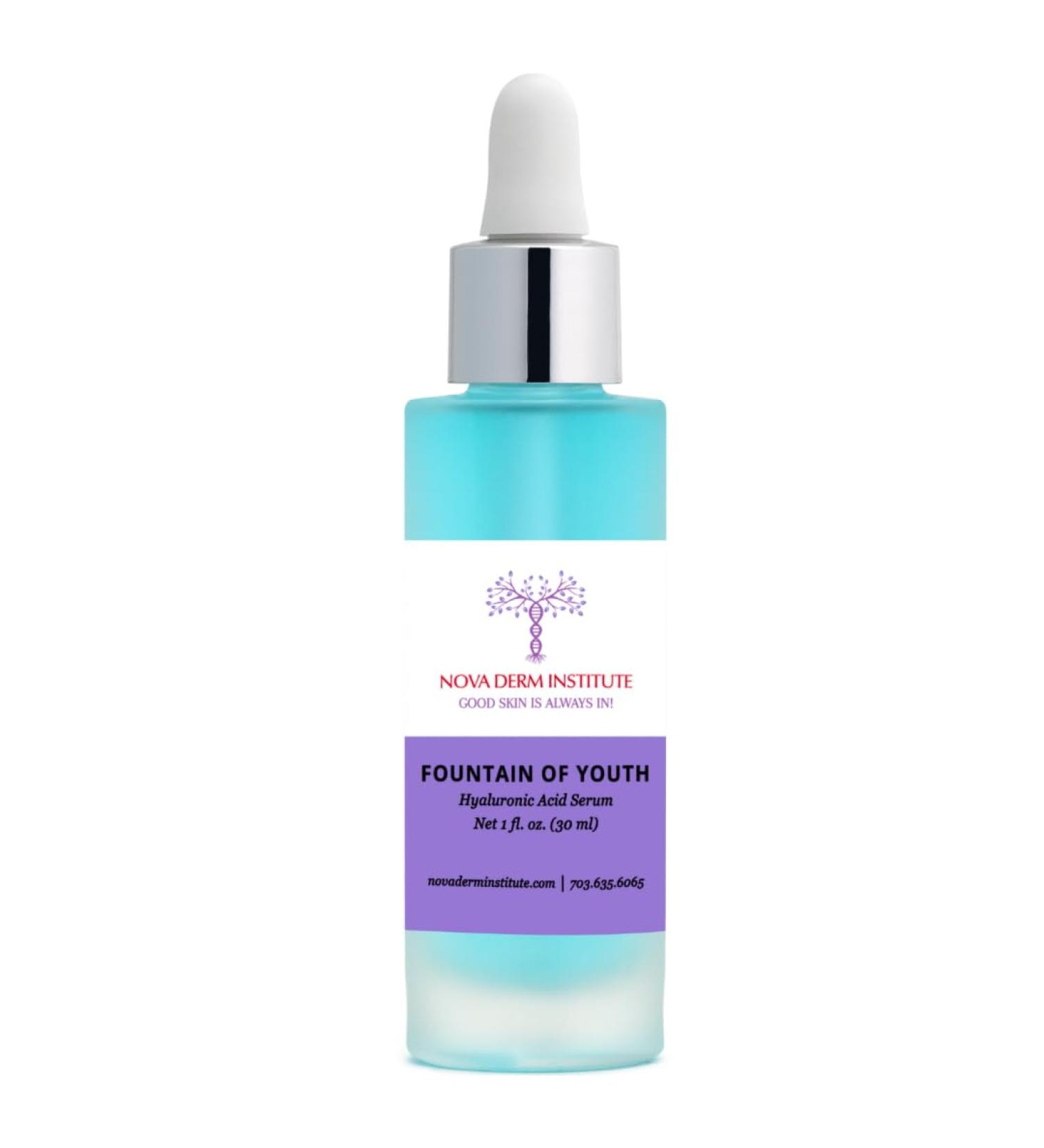FOUNTAIN OF YOUTH Hydration Barrier Repair Gel - Ultra Hydrating Face Serum with Hyaluronic Acid for Lipid-Depleted Skin - 1 Fl Oz - Buy Online on GoSupps.com