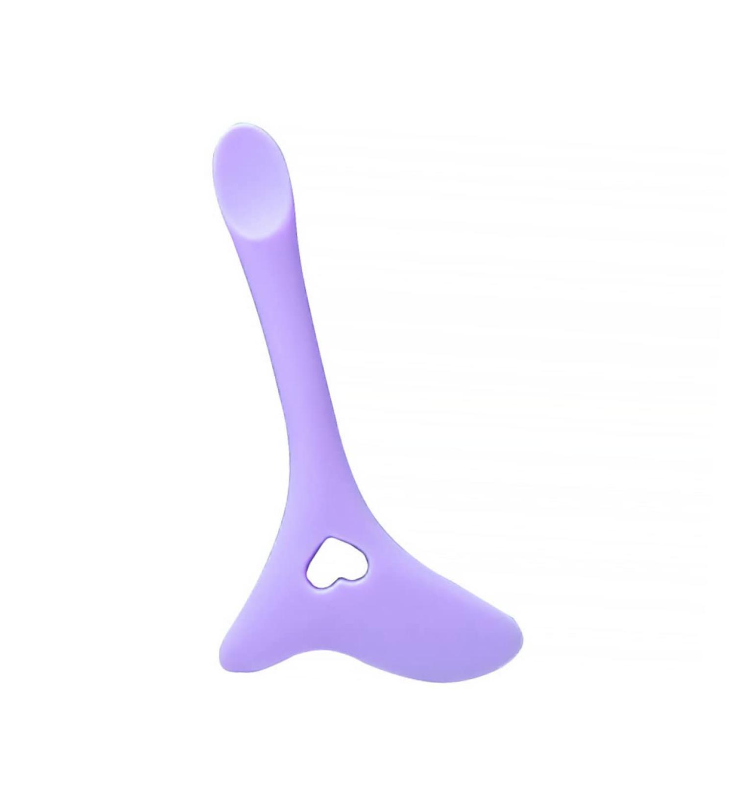 Housoutil Eyelashes Kit Eyeliner Aid Eyeliner Pencil Eyeshadow Silicone Eyeliner Stencils Face Cream Spoon Liquid Apply 11.7X5.9CM Violet - Buy Online on GoSupps.com